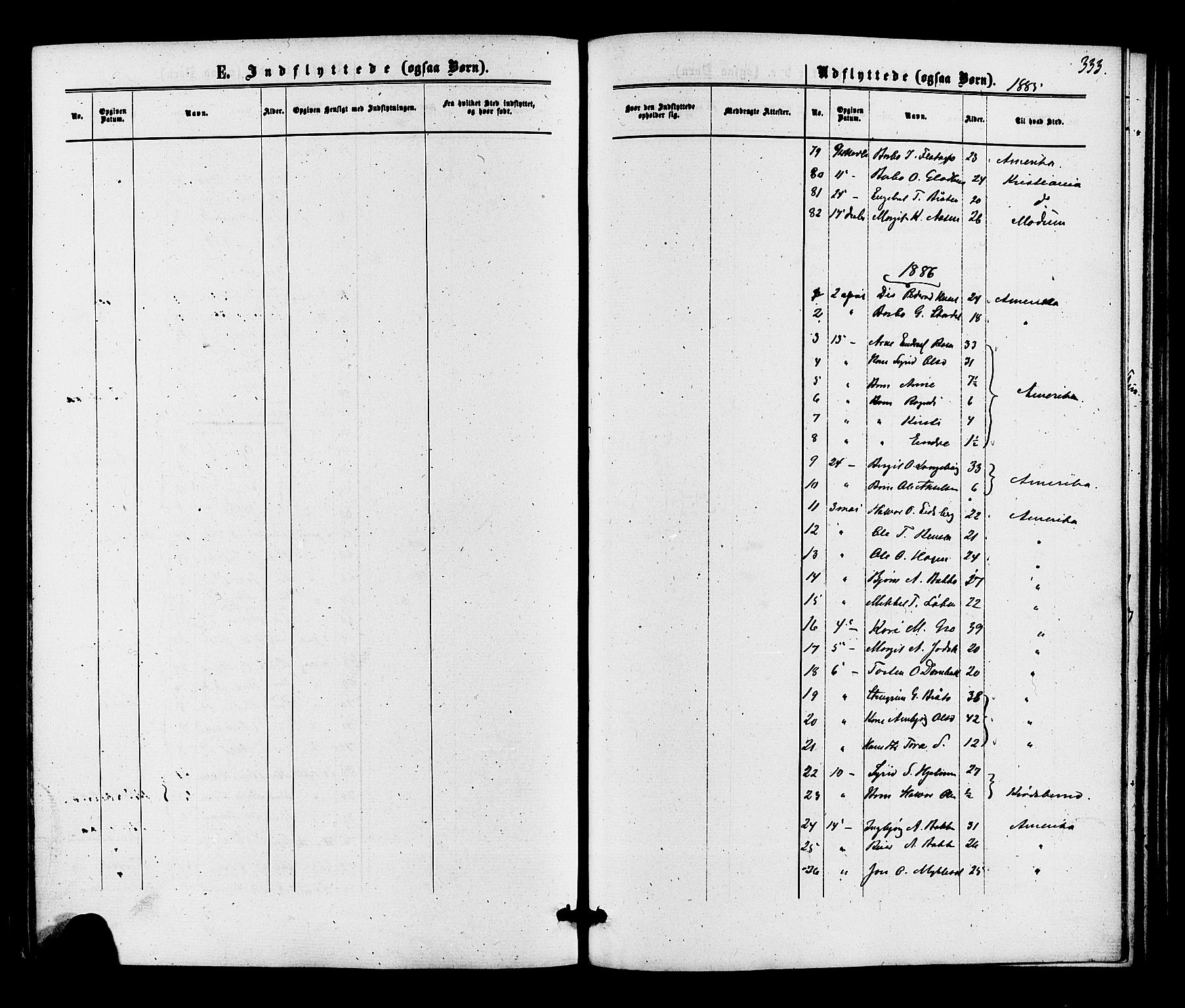 Gol kirkebøker, AV/SAKO-A-226/F/Fa/L0004: Ministerialbok nr. I 4, 1876-1886, s. 333