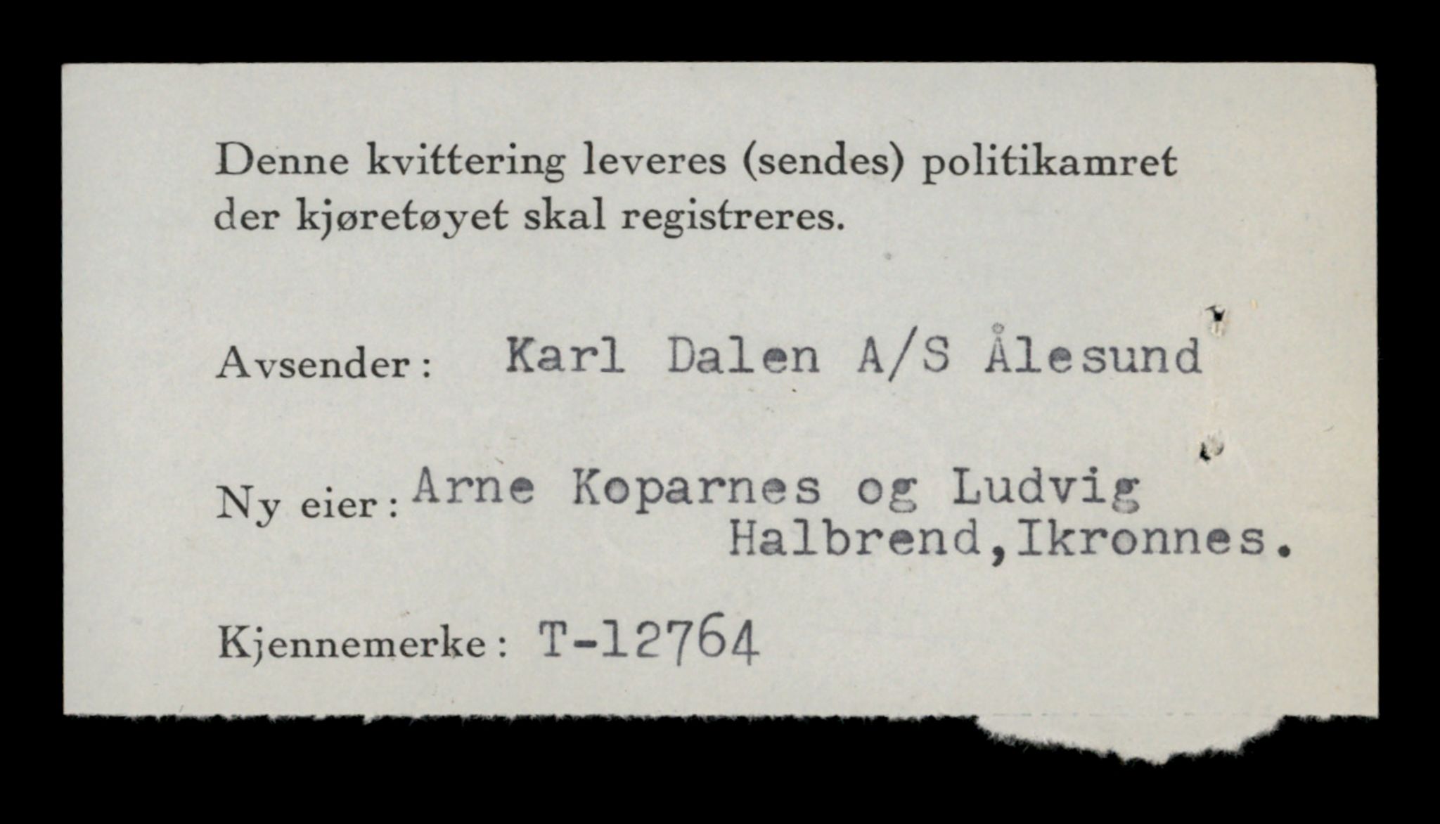 Møre og Romsdal vegkontor - Ålesund trafikkstasjon, AV/SAT-A-4099/F/Fe/L0035: Registreringskort for kjøretøy T 12653 - T 12829, 1927-1998, s. 2635