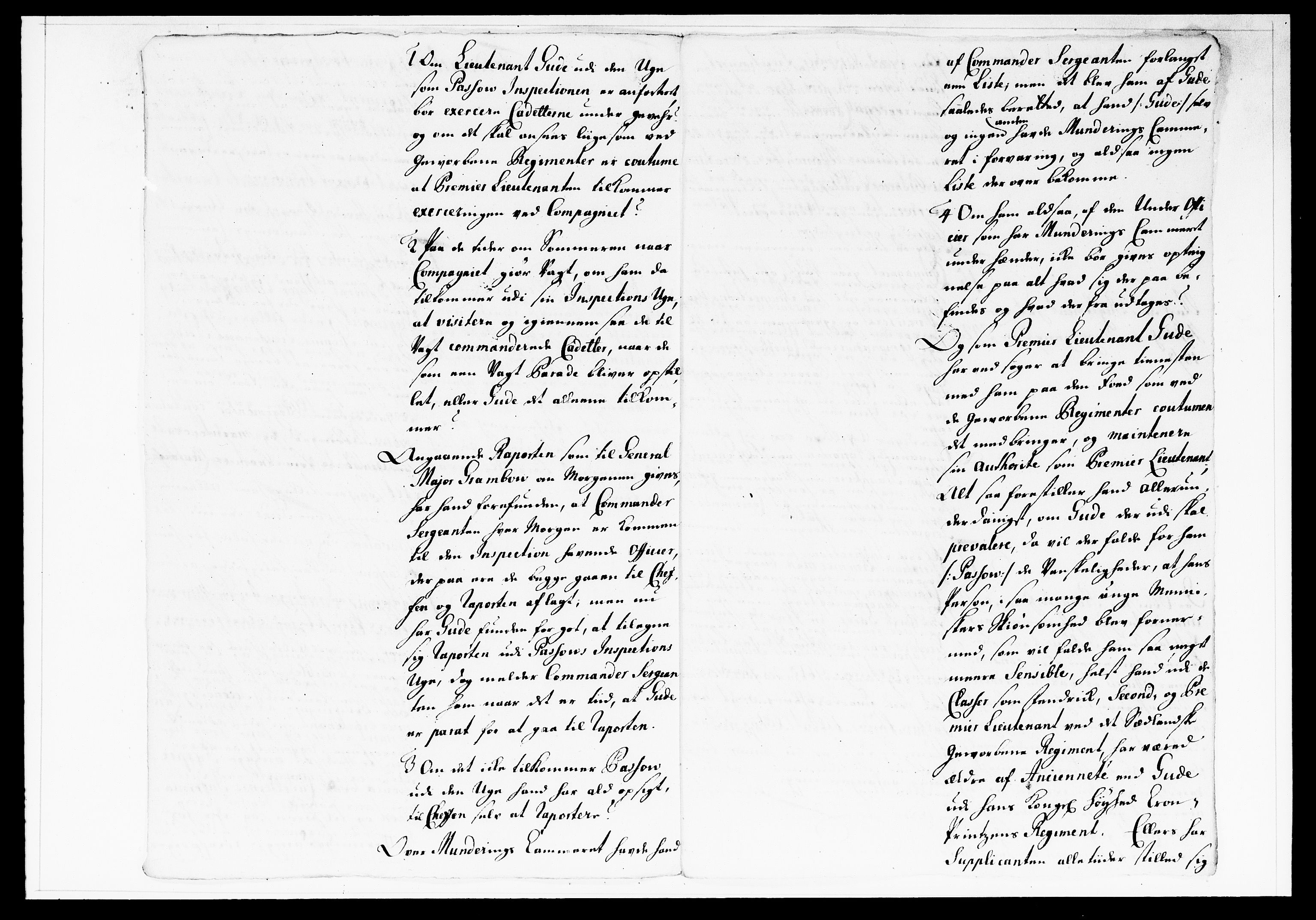 Krigskollegiet, Krigskancelliet, DRA/A-0006/-/1138-1142: Refererede sager, 1737, s. 138