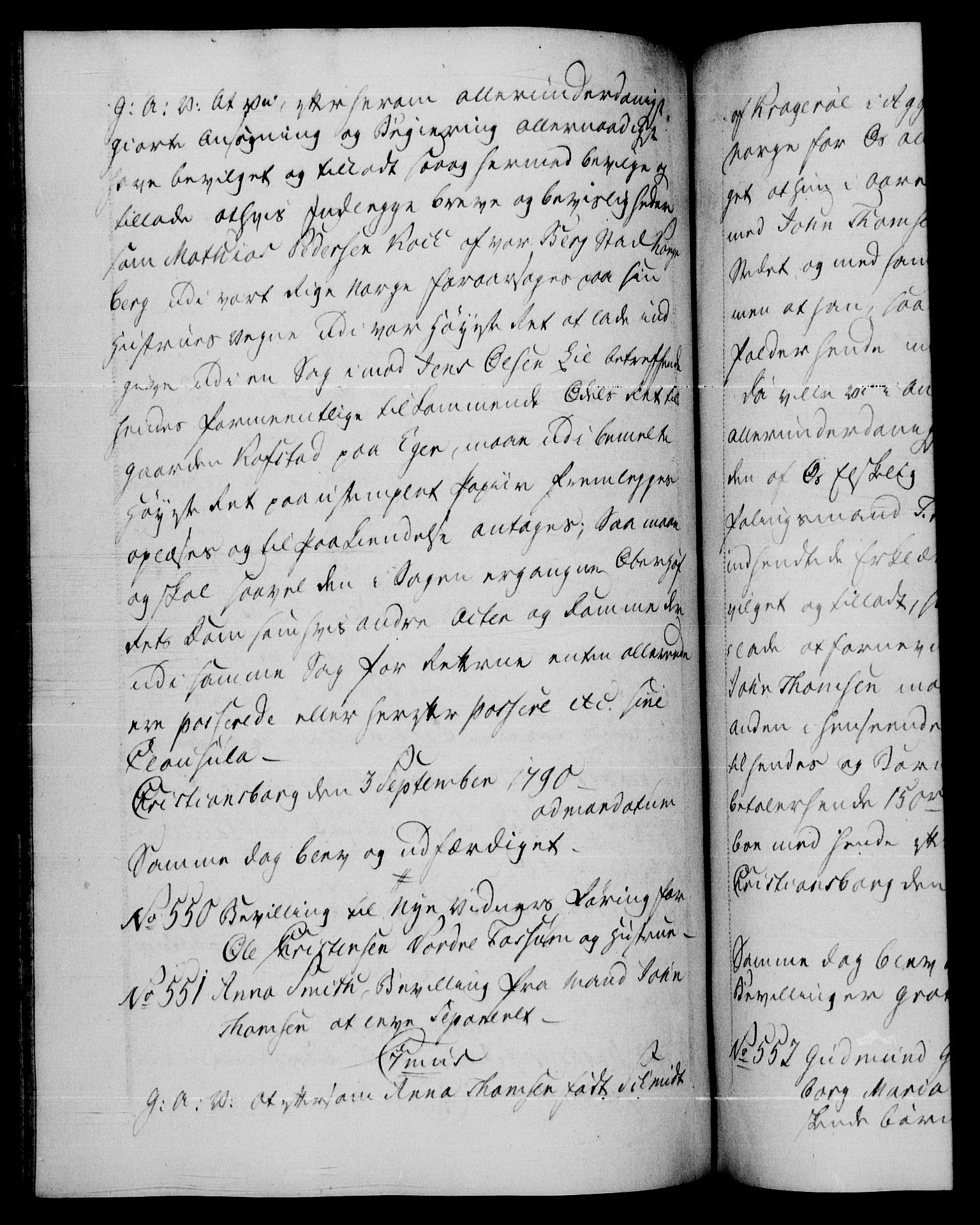 Danske Kanselli 1572-1799, RA/EA-3023/F/Fc/Fca/Fcaa/L0053: Norske registre, 1790-1791, s. 315b