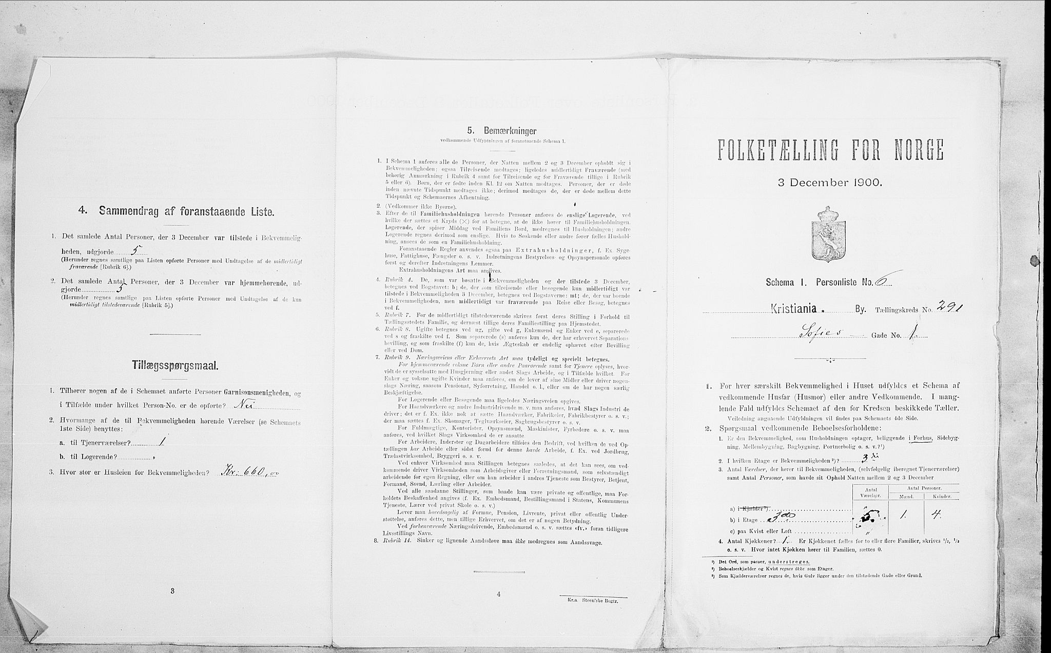 SAO, Folketelling 1900 for 0301 Kristiania kjøpstad, 1900, s. 87792
