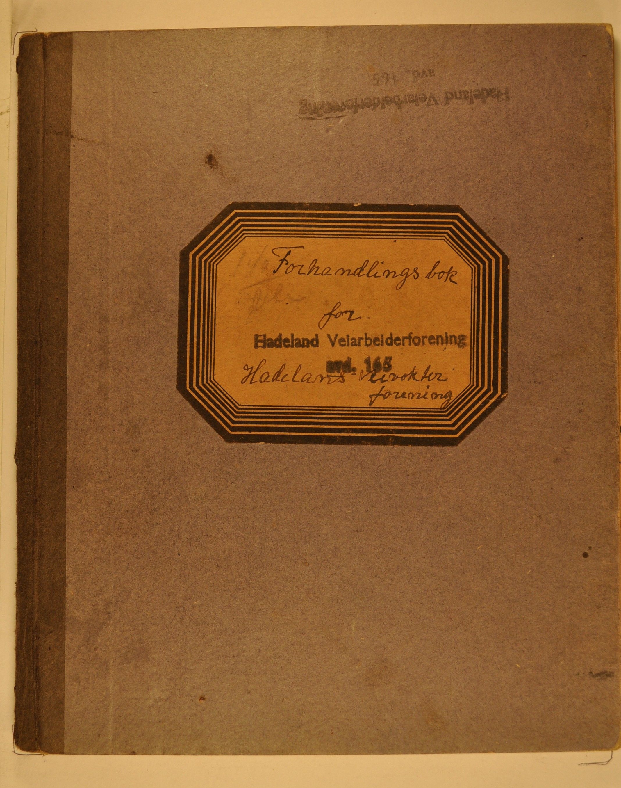 Hadeland Veiarbeiderforening, OARM/H-A-00304/A/Aa/L0001/0002: Forhandlingsprotokoller / Forhandlingsbok for Hadelands Veivokterforening, 1945-1953