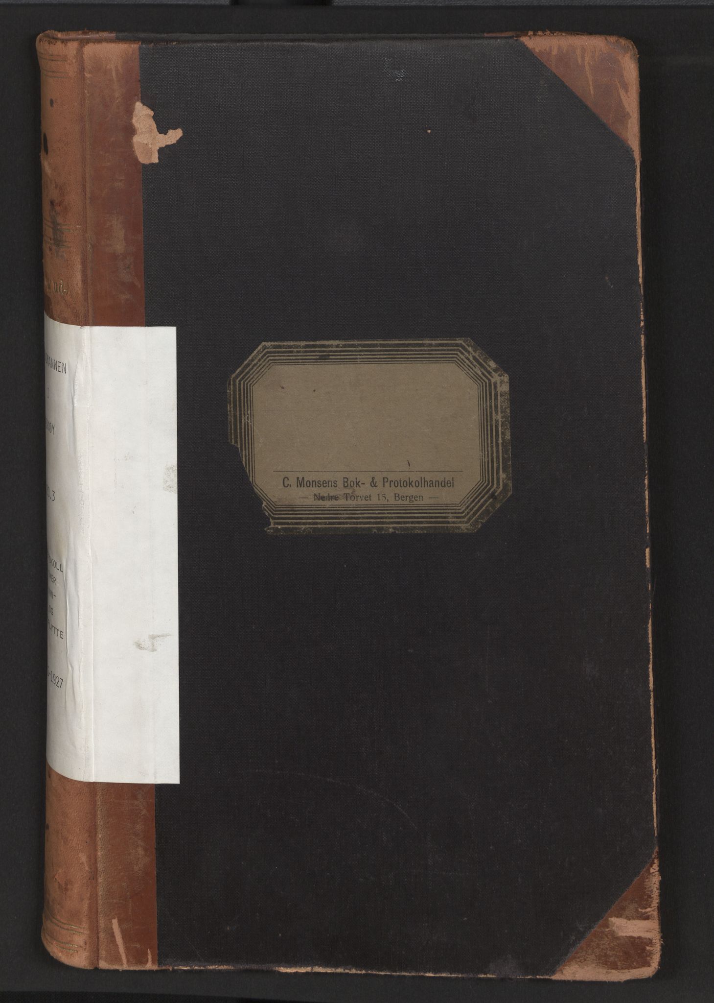 Lensmannen i Askøy, AV/SAB-A-31001/0020/L0003: Protokoll over inn- og utflytte, 1915-1923