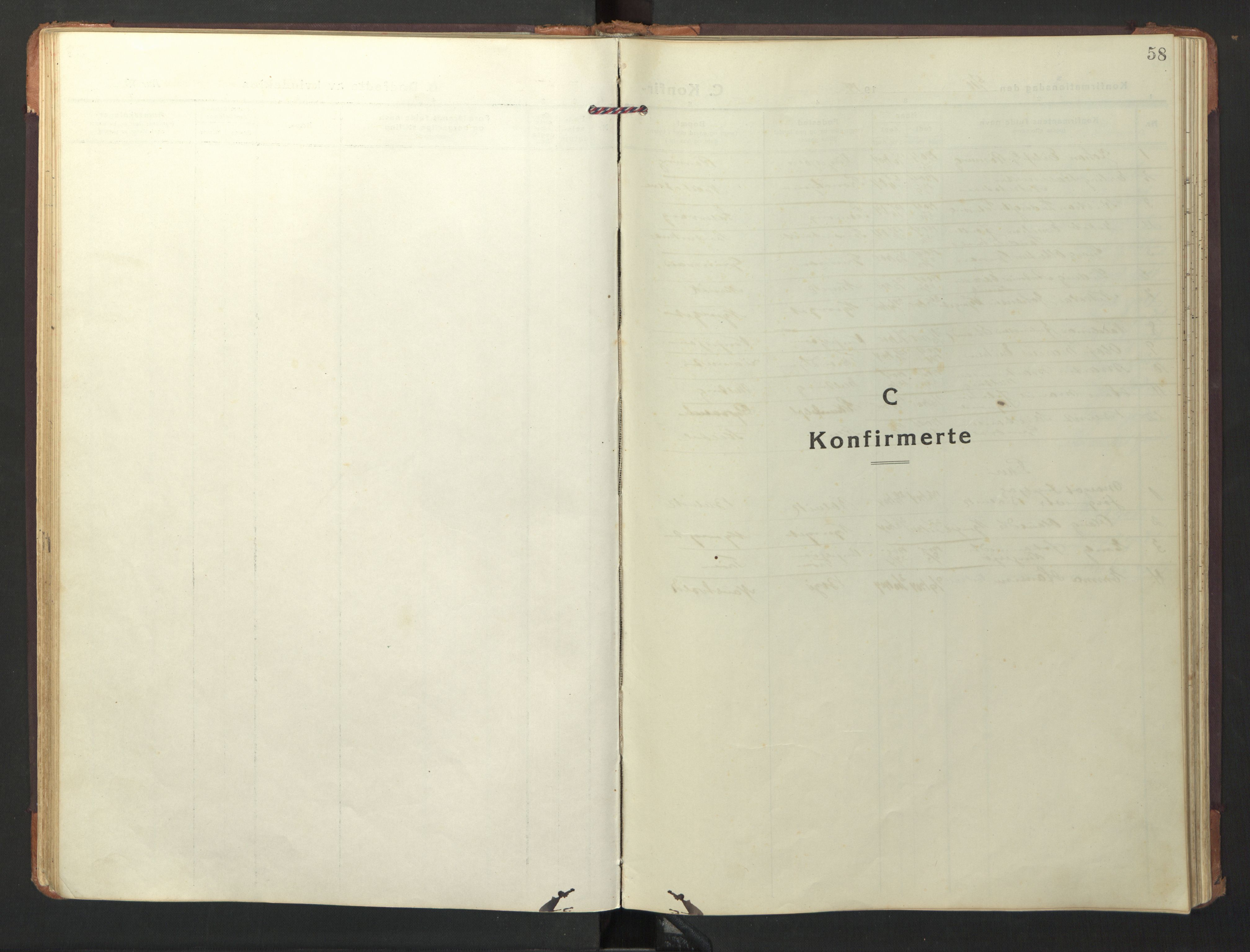 Ministerialprotokoller, klokkerbøker og fødselsregistre - Nord-Trøndelag, AV/SAT-A-1458/733/L0328: Klokkerbok nr. 733C03, 1919-1966, s. 58