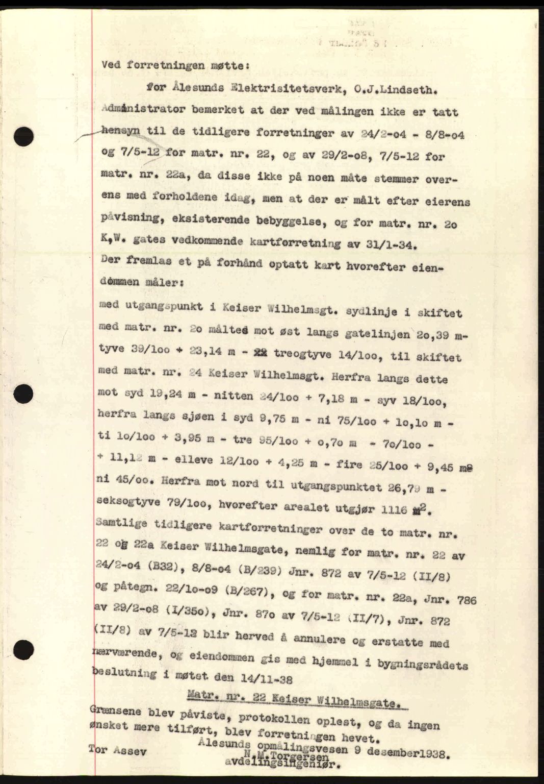 Ålesund byfogd, AV/SAT-A-4384: Pantebok nr. 34 II, 1938-1940, Dagboknr: 19/1939