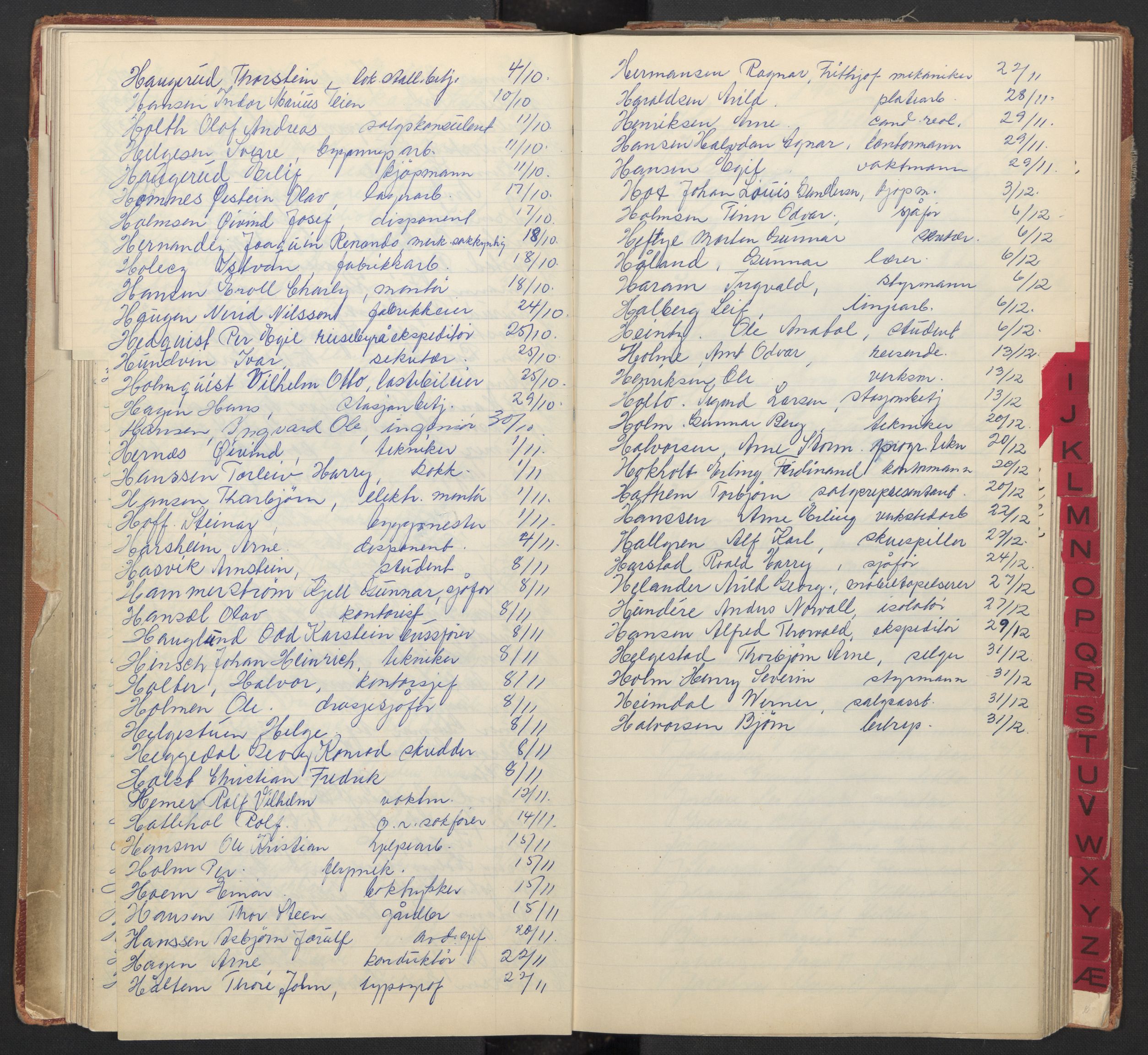 Oslo byfogd avd. I, AV/SAO-A-10220/L/La/L0009: Vigselsregister, 1955-1958, s. 60
