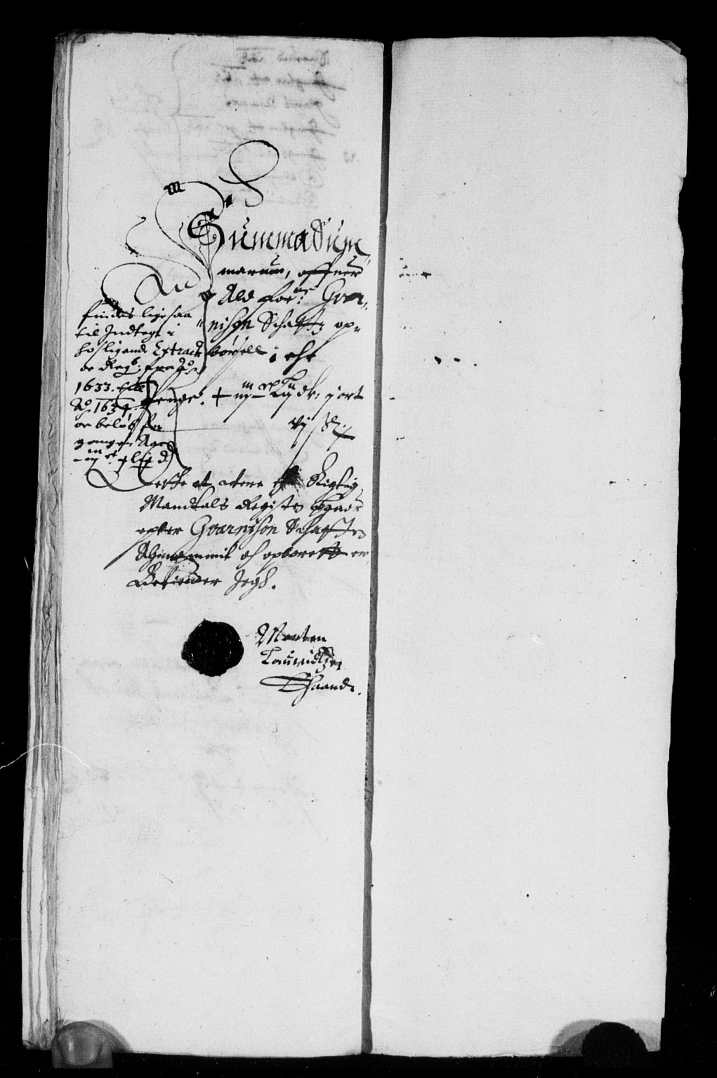 Rentekammeret inntil 1814, Reviderte regnskaper, Lensregnskaper, AV/RA-EA-5023/R/Rb/Rbw/L0053: Trondheim len, 1633-1634