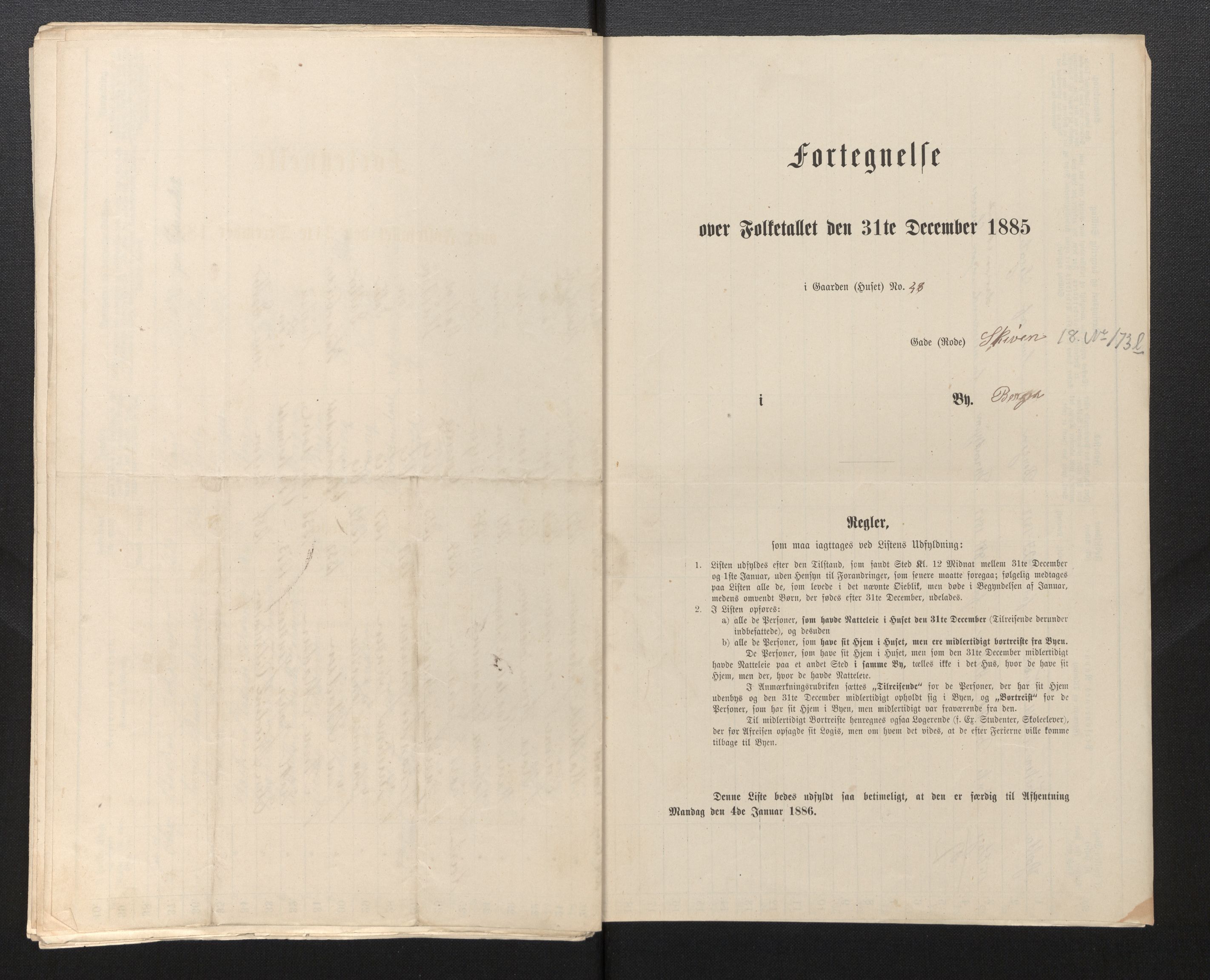 SAB, Folketelling 1885 for 1301 Bergen kjøpstad, 1885, s. 5685