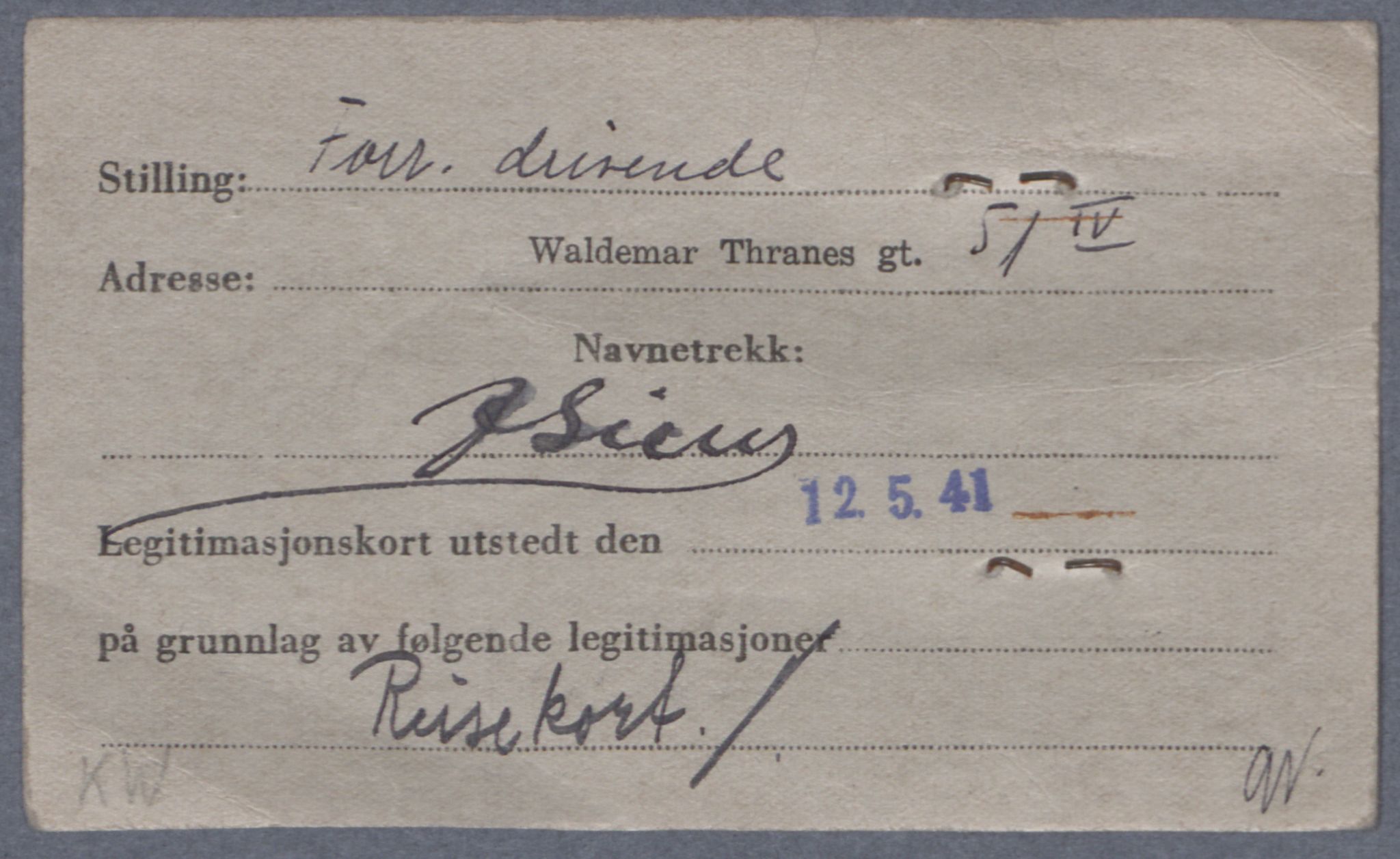 Sosialdepartementet, Våre Falne, AV/RA-S-1708/E/Ee/Eea/L0021A: Legitimasjonskort med fotografier for jøder, 1941-1942, s. 316