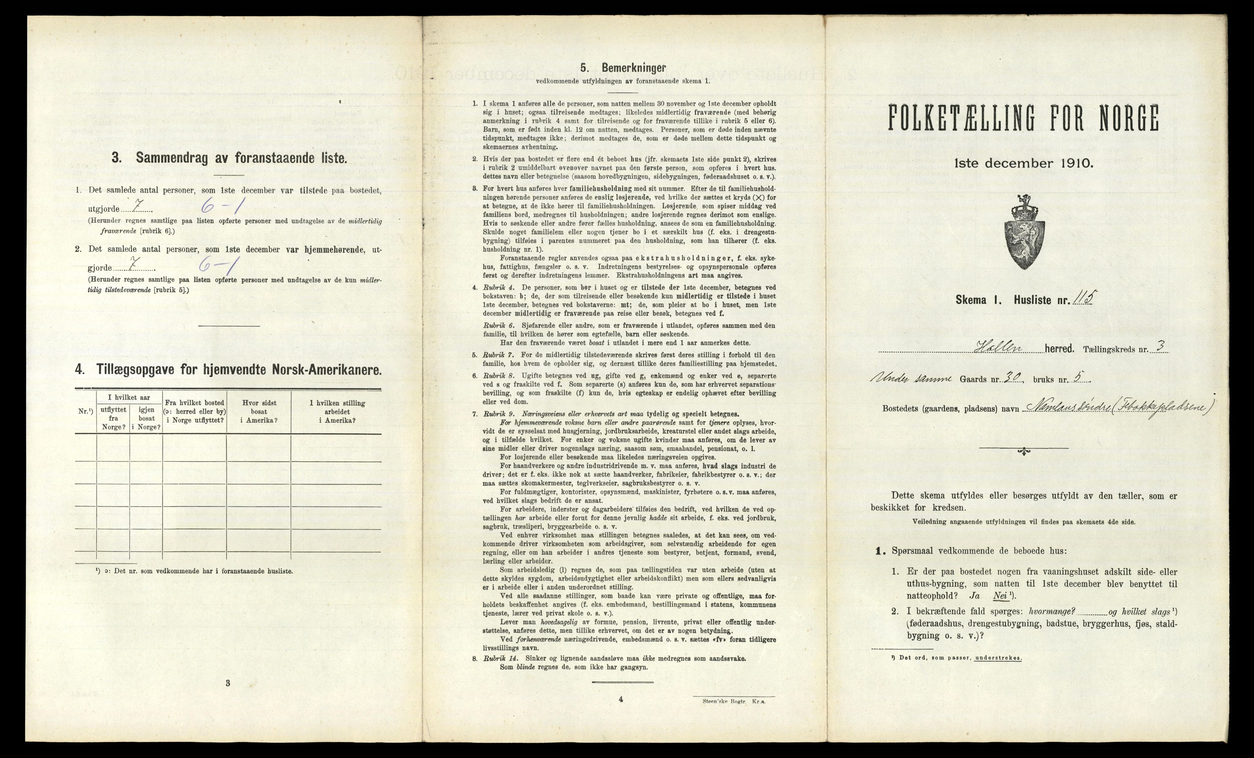 RA, Folketelling 1910 for 0819 Holla herred, 1910, s. 483