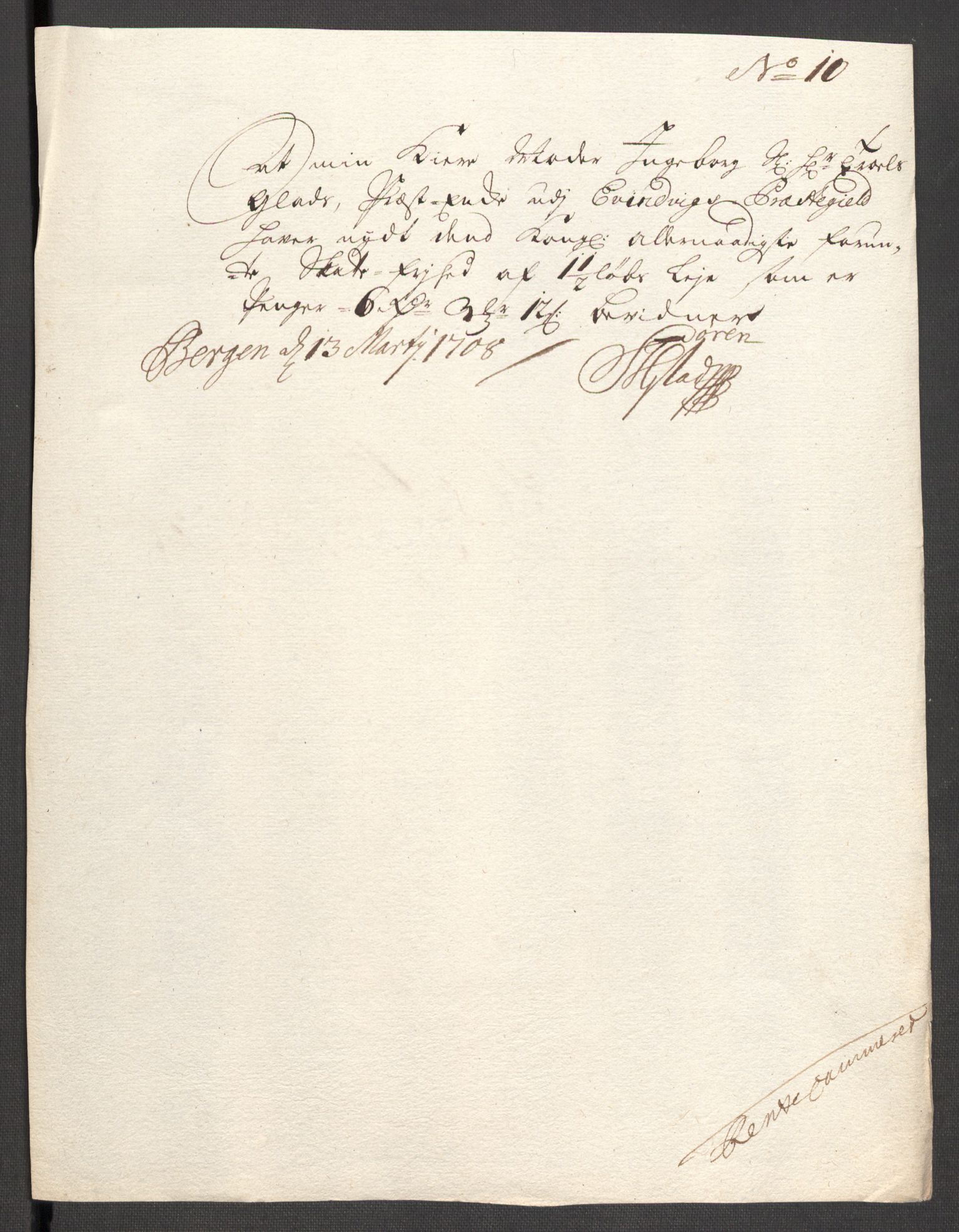 Rentekammeret inntil 1814, Reviderte regnskaper, Fogderegnskap, RA/EA-4092/R51/L3188: Fogderegnskap Nordhordland og Voss, 1706-1707, s. 124