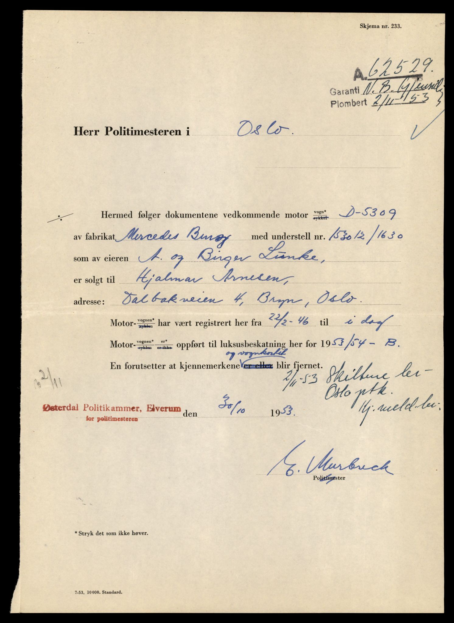 Møre og Romsdal vegkontor - Ålesund trafikkstasjon, AV/SAT-A-4099/F/Fe/L0044: Registreringskort for kjøretøy T 14205 - T 14319, 1927-1998, s. 1644