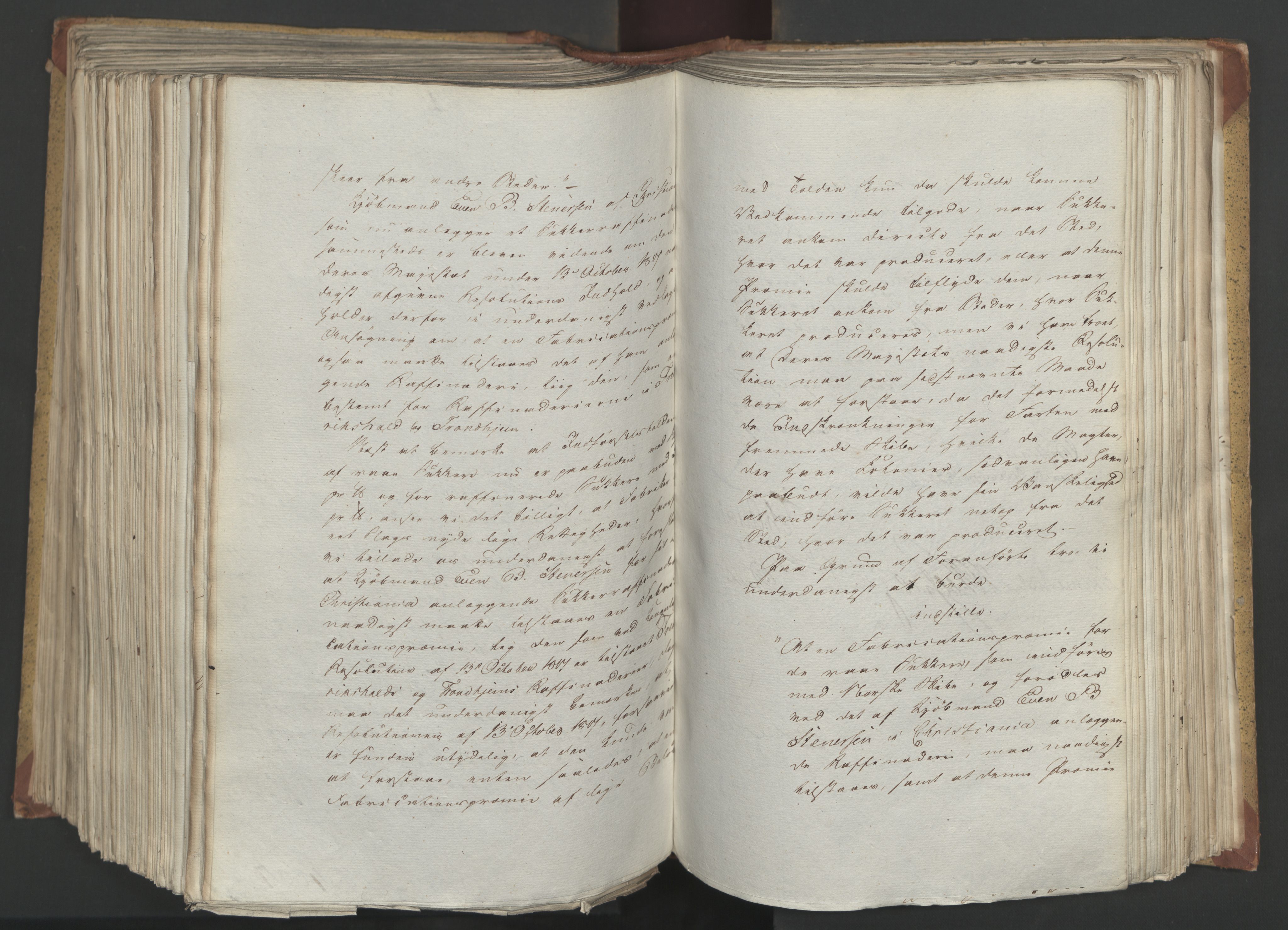 Statsrådsavdelingen i Stockholm, AV/RA-S-1003/D/Da/L0024: Regjeringsinnstillinger nr. 4663-4873, 1820, s. 411