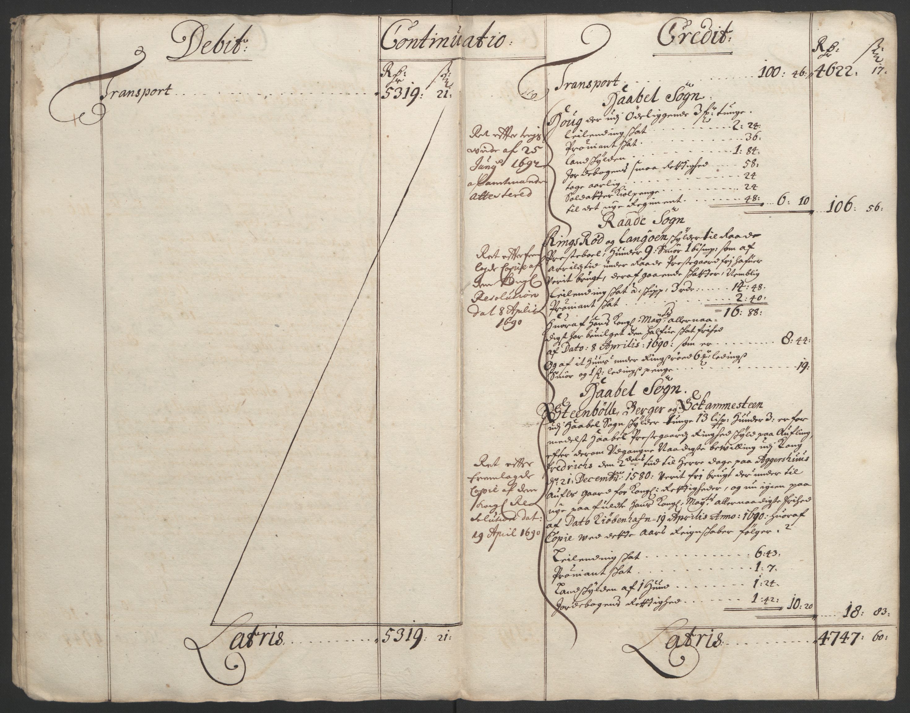 Rentekammeret inntil 1814, Reviderte regnskaper, Fogderegnskap, AV/RA-EA-4092/R02/L0108: Fogderegnskap Moss og Verne kloster, 1692-1693, s. 15