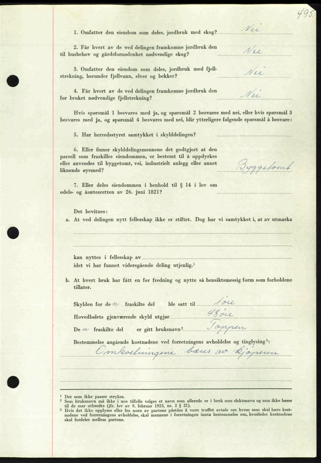 Nordmøre sorenskriveri, AV/SAT-A-4132/1/2/2Ca: Pantebok nr. A102, 1946-1946, Dagboknr: 1710/1946