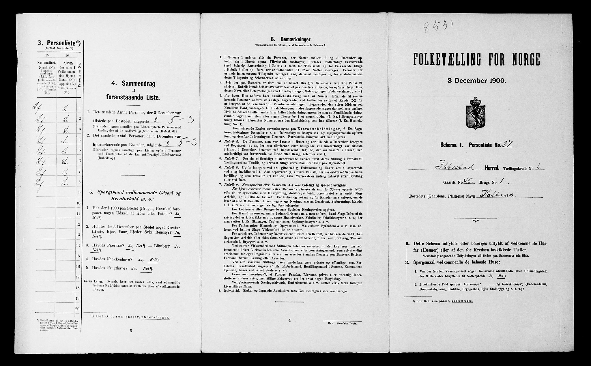 SATØ, Folketelling 1900 for 1917 Ibestad herred, 1900, s. 920