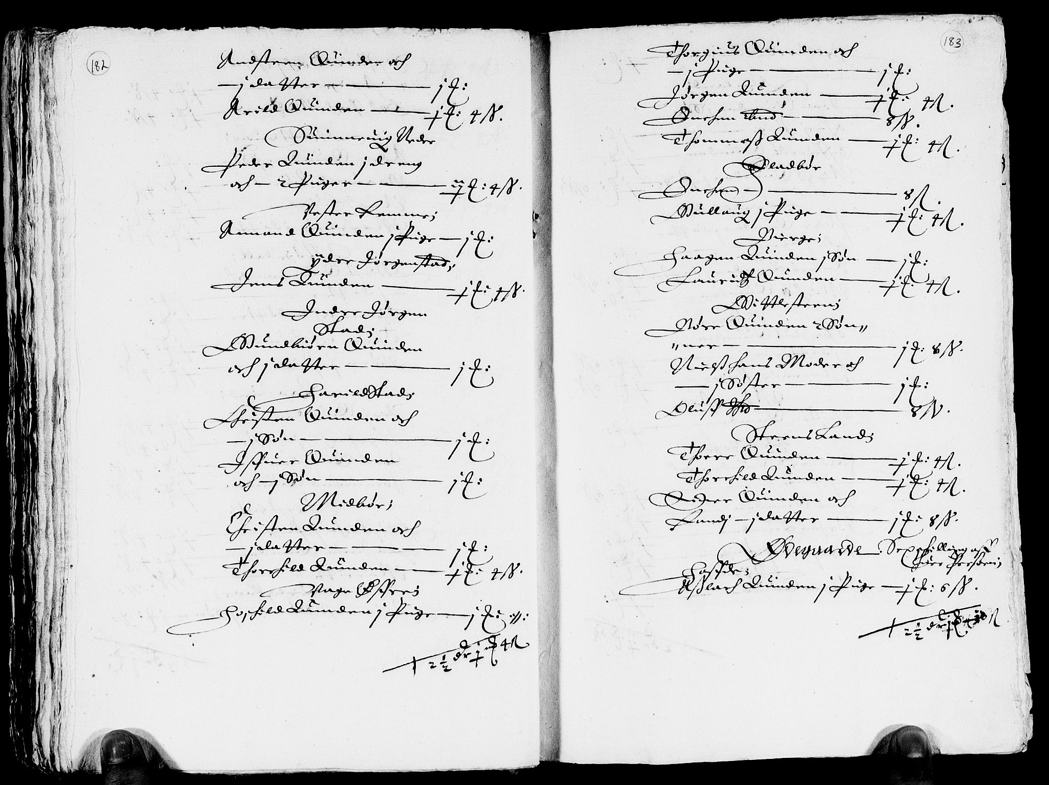 Rentekammeret inntil 1814, Reviderte regnskaper, Lensregnskaper, AV/RA-EA-5023/R/Rb/Rbr/L0016: Lista len, 1645-1647