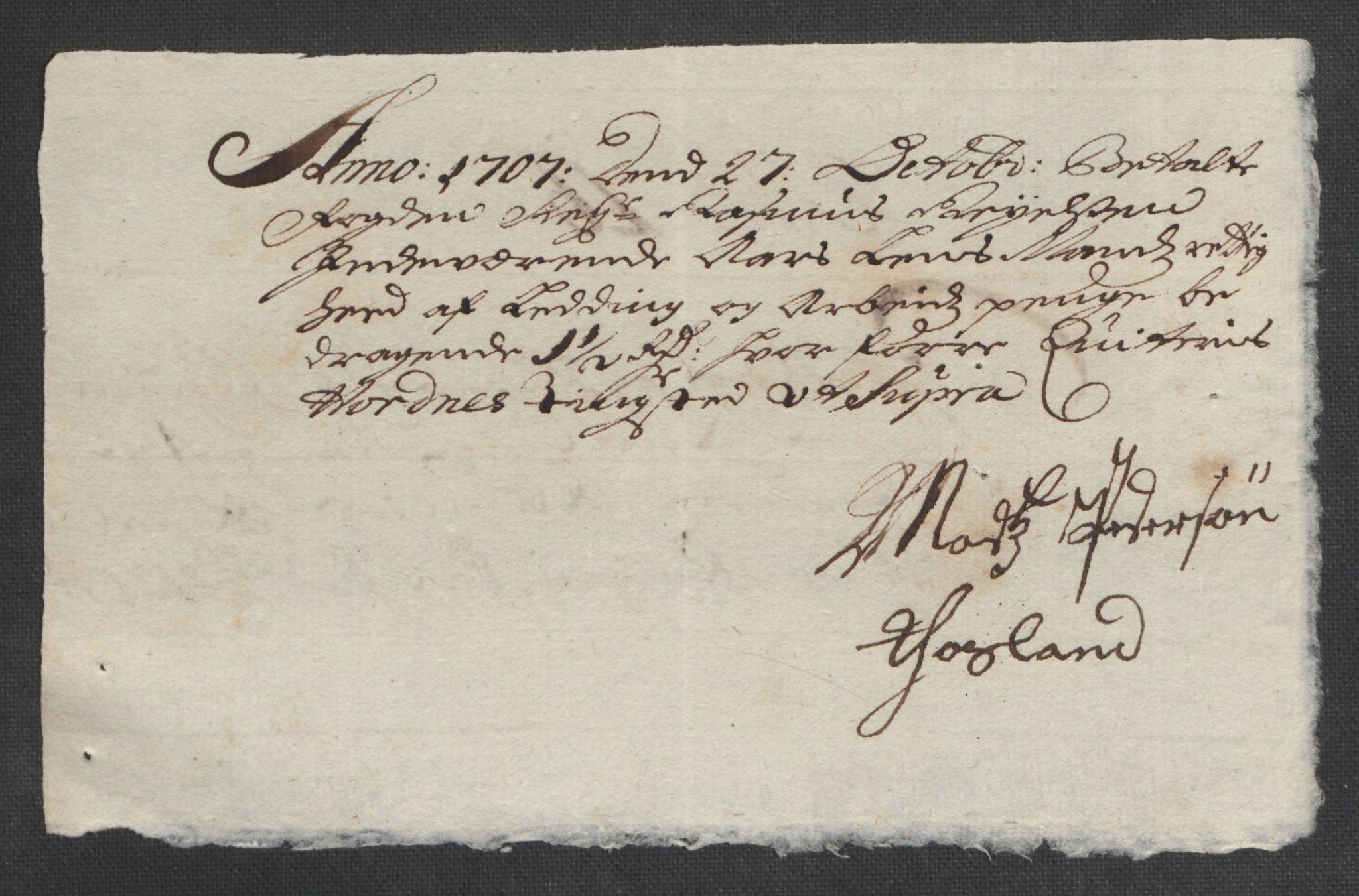 Rentekammeret inntil 1814, Reviderte regnskaper, Fogderegnskap, AV/RA-EA-4092/R40/L2448: Fogderegnskap Råbyggelag, 1706-1708, s. 231