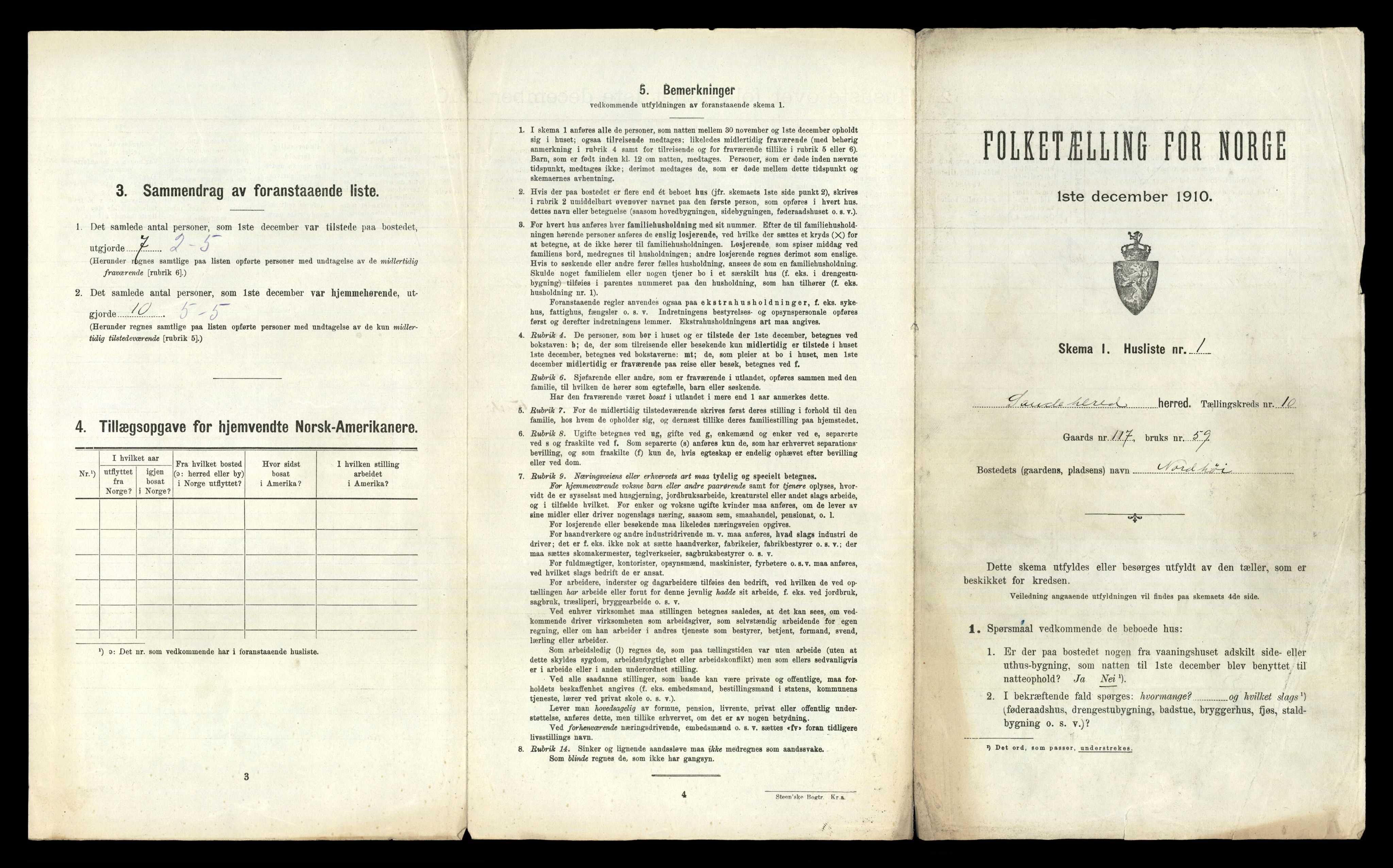RA, Folketelling 1910 for 0724 Sandeherred herred, 1910, s. 1951