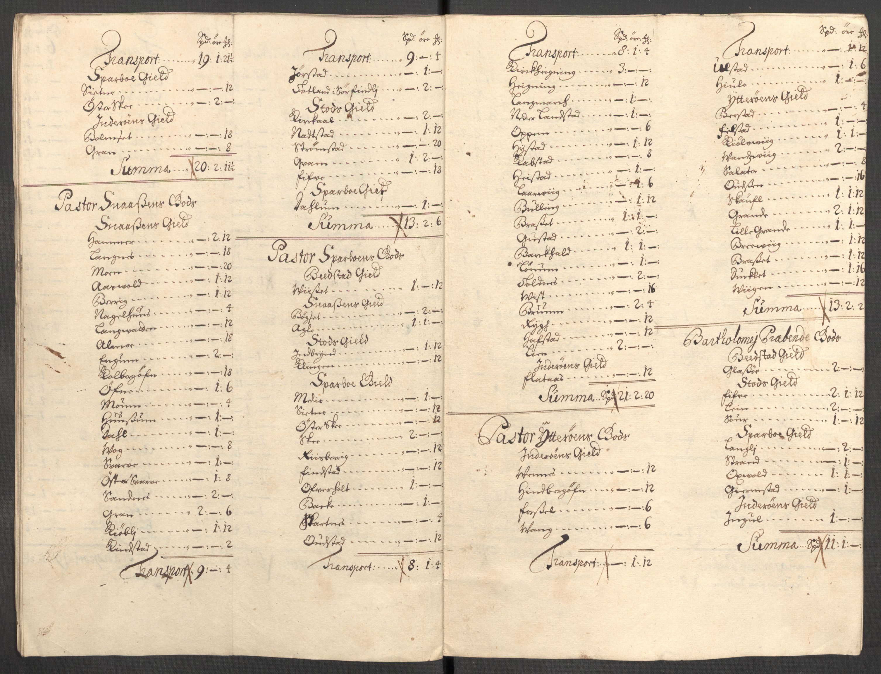 Rentekammeret inntil 1814, Reviderte regnskaper, Fogderegnskap, RA/EA-4092/R63/L4316: Fogderegnskap Inderøy, 1708, s. 223