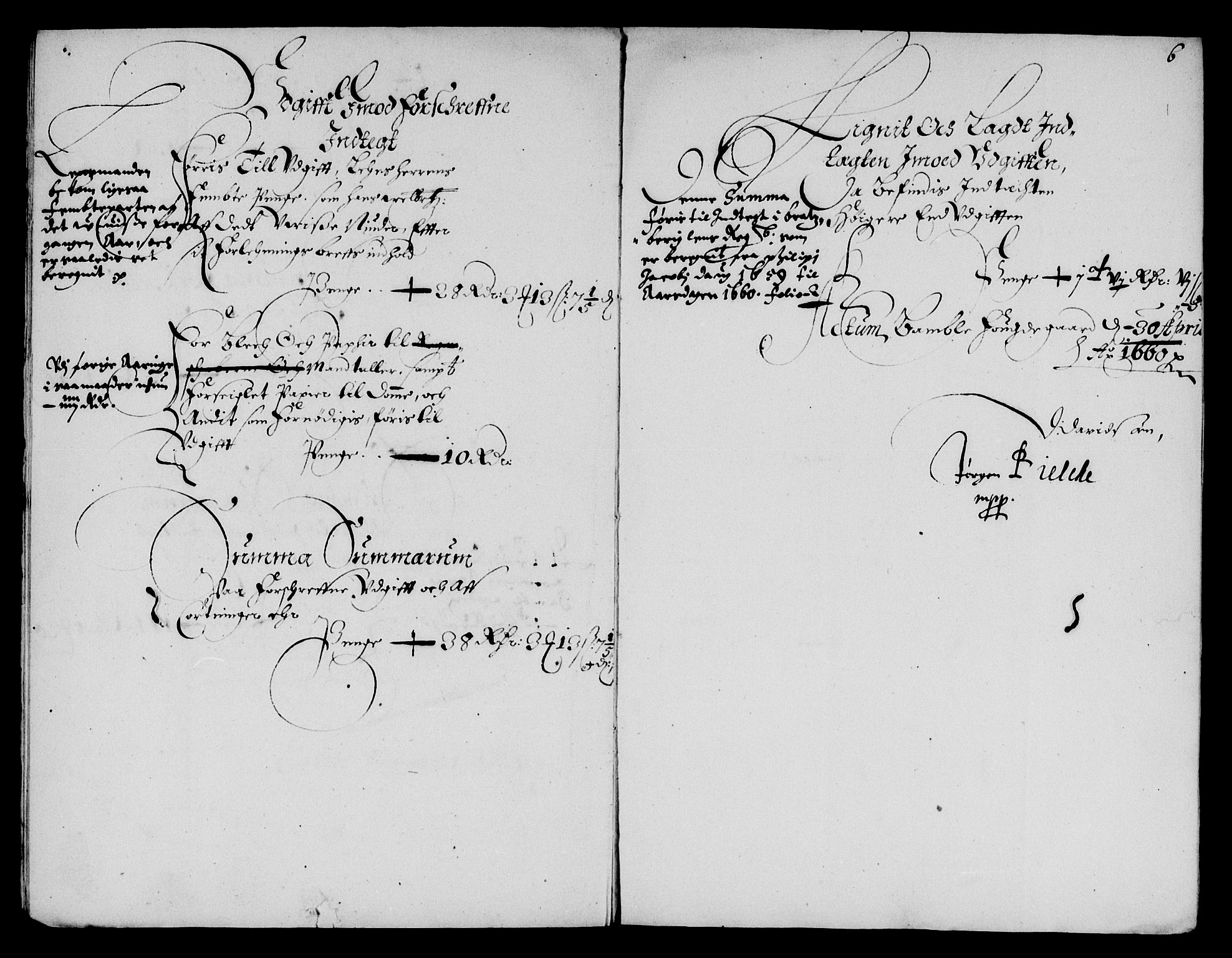 Rentekammeret inntil 1814, Reviderte regnskaper, Lensregnskaper, AV/RA-EA-5023/R/Rb/Rbp/L0046: Bratsberg len, 1658-1660