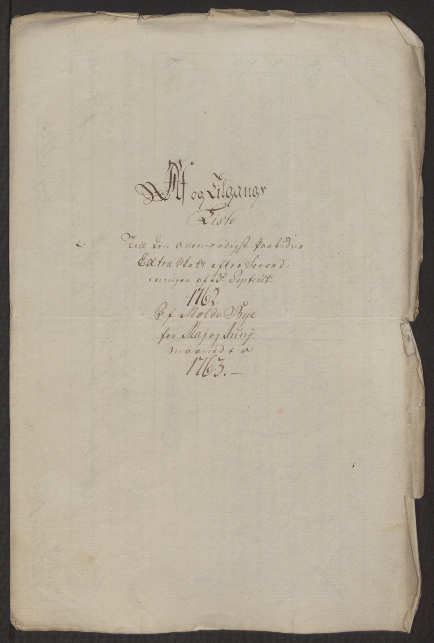 Rentekammeret inntil 1814, Reviderte regnskaper, Byregnskaper, AV/RA-EA-4066/R/Rq/L0487/0004: [Q1] Kontribusjonsregnskap / Ekstraskatt, 1762-1772, s. 46