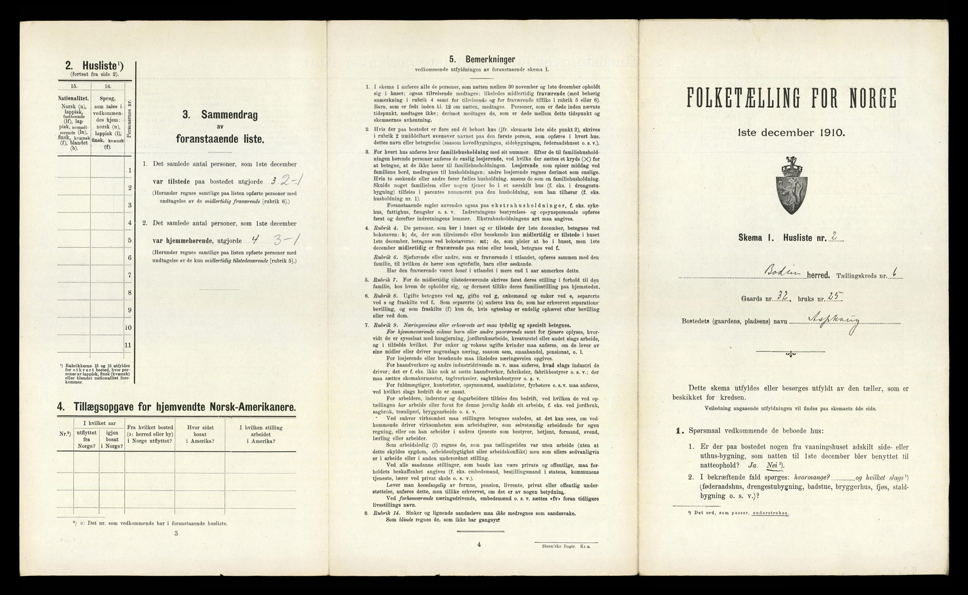 RA, Folketelling 1910 for 1843 Bodin herred, 1910, s. 365