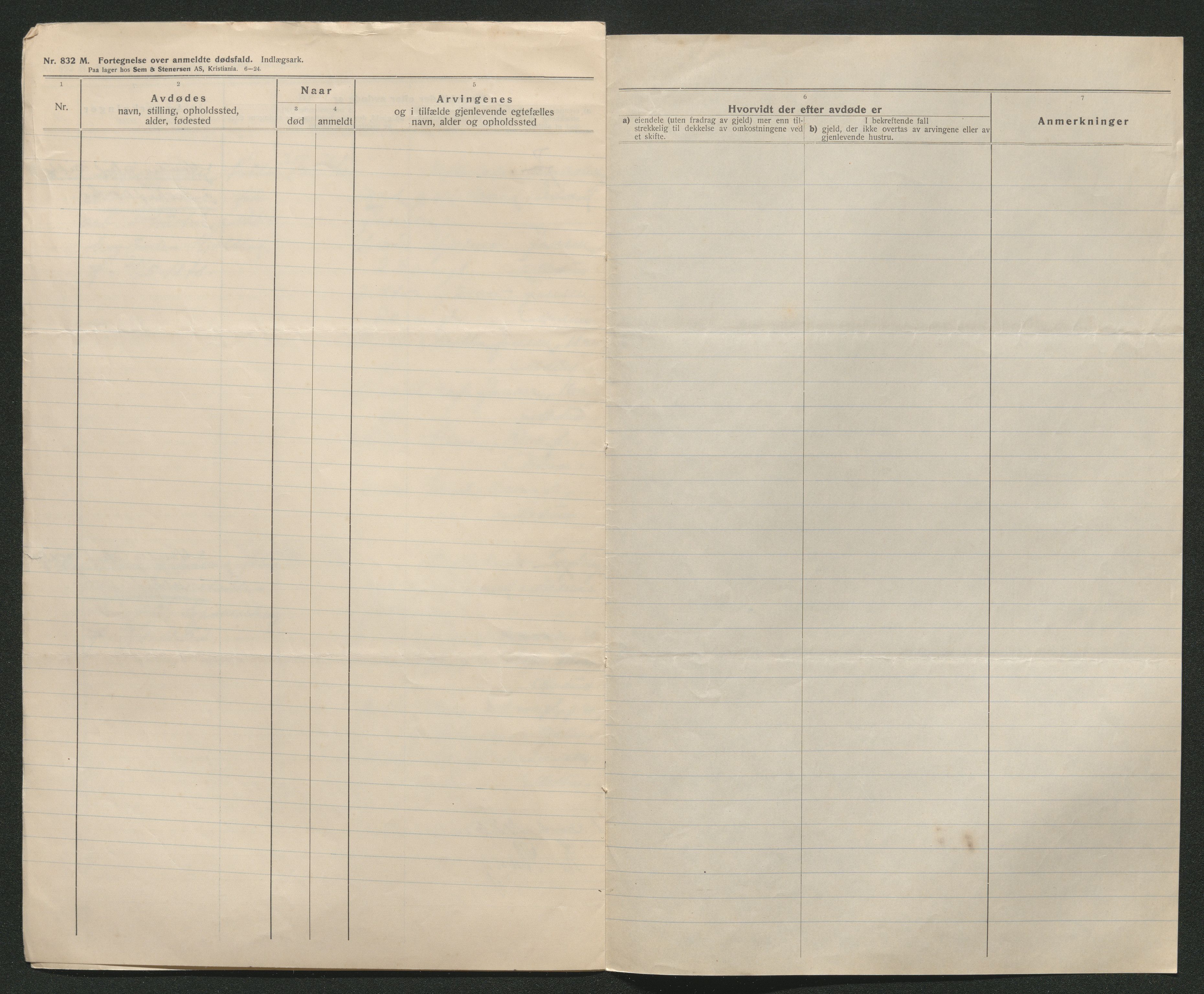 Eiker, Modum og Sigdal sorenskriveri, AV/SAKO-A-123/H/Ha/Hab/L0044: Dødsfallsmeldinger, 1926-1927, s. 458