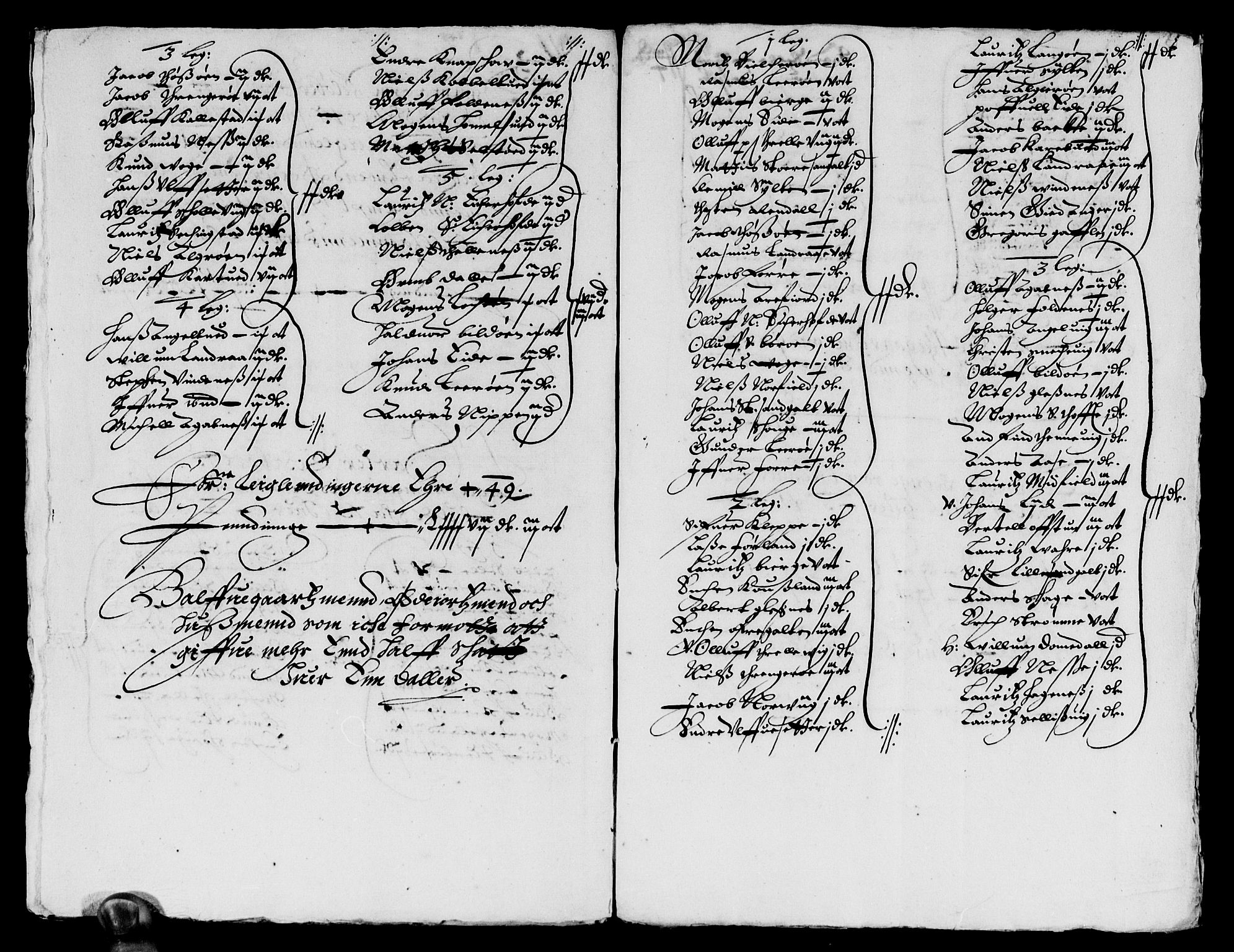Rentekammeret inntil 1814, Reviderte regnskaper, Lensregnskaper, AV/RA-EA-5023/R/Rb/Rbt/L0062: Bergenhus len, 1632-1633