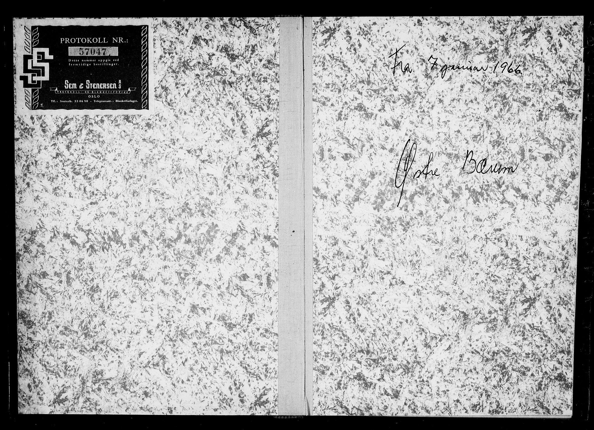 Bærum lensmannskontor, AV/SAO-A-10277/H/Ha/Haa/L0018: Dødsanmeldelsesprotokoll, 1966-1969