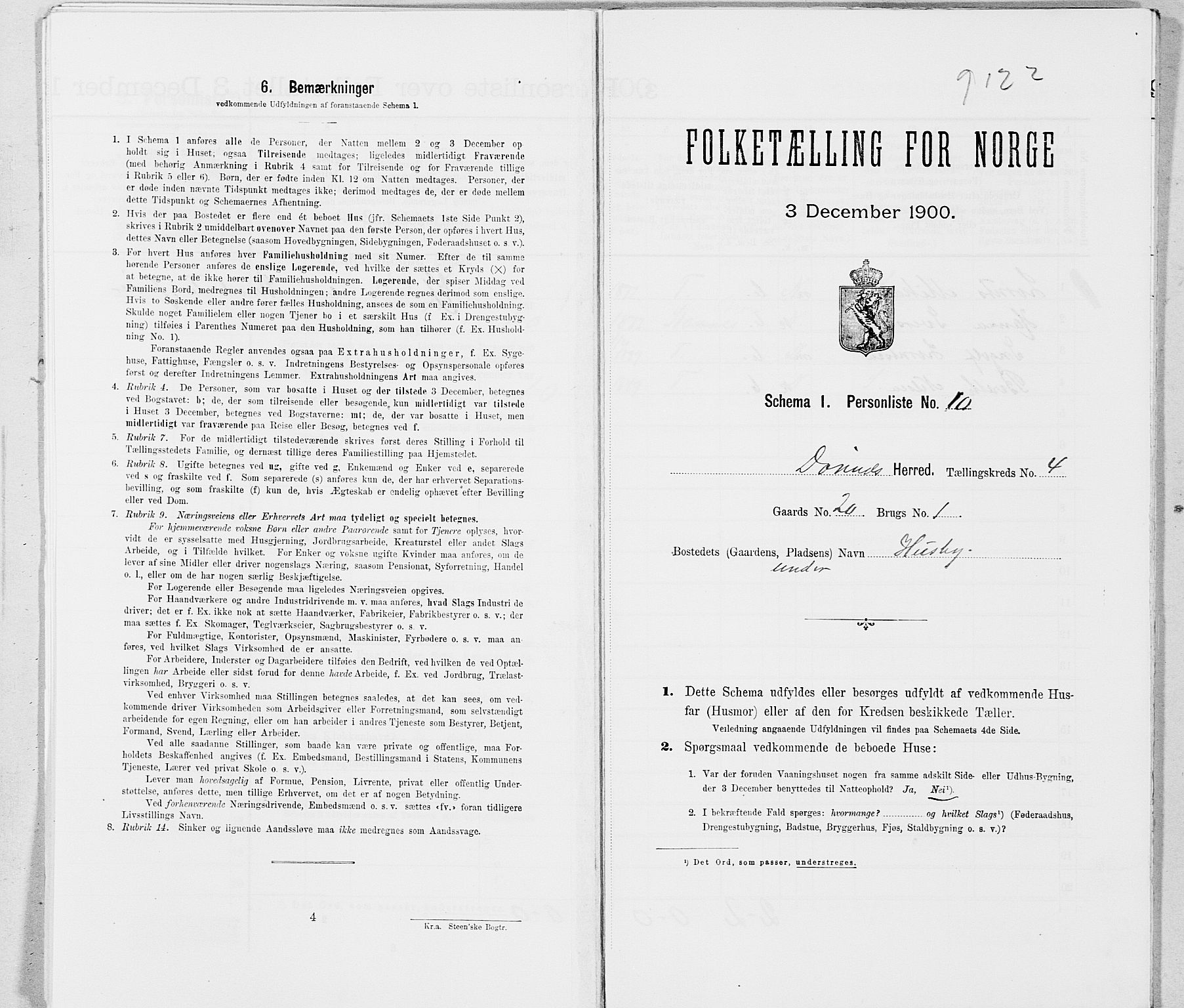 SAT, Folketelling 1900 for 1827 Dønnes herred, 1900, s. 569