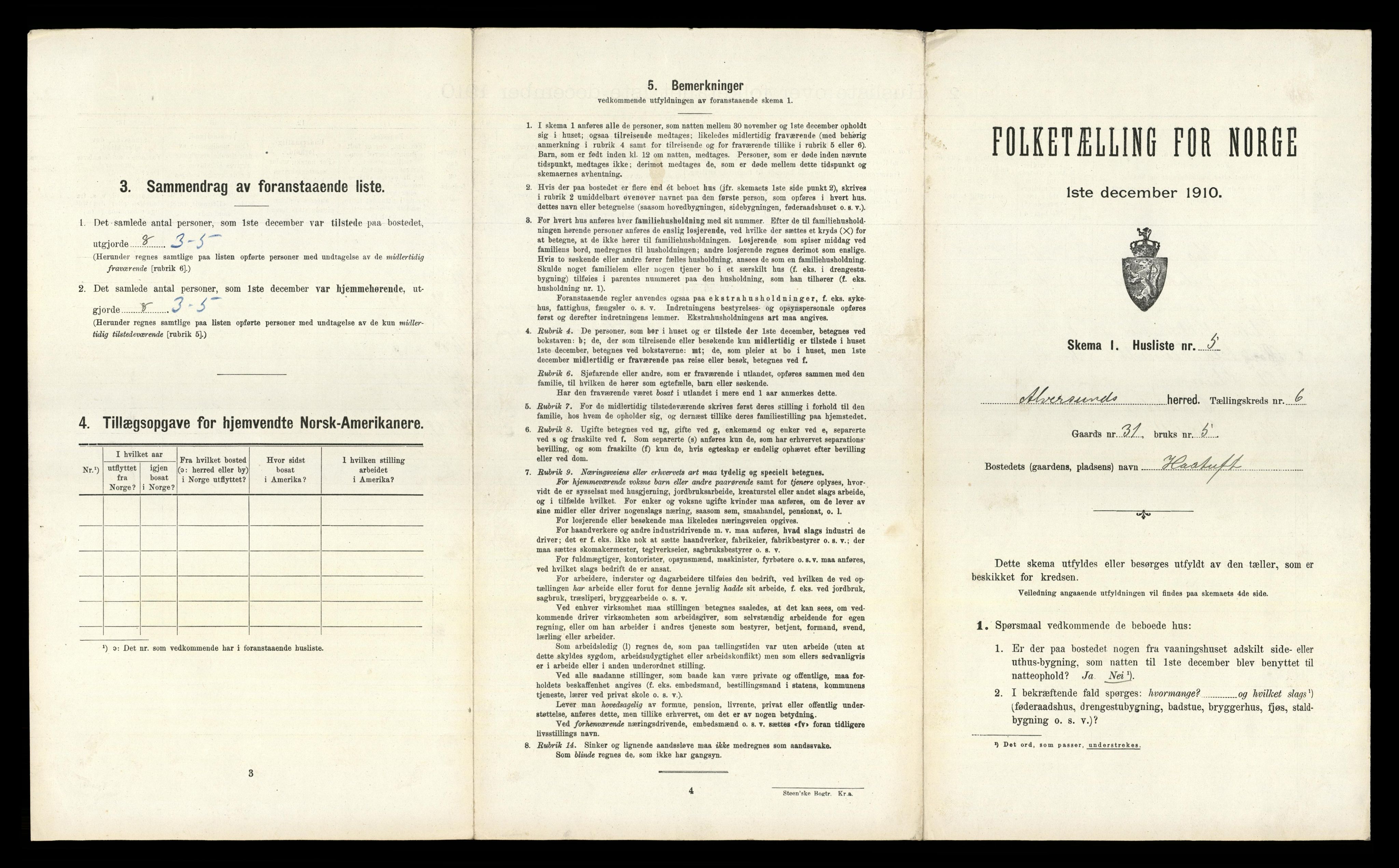 RA, Folketelling 1910 for 1257 Alversund herred, 1910, s. 512