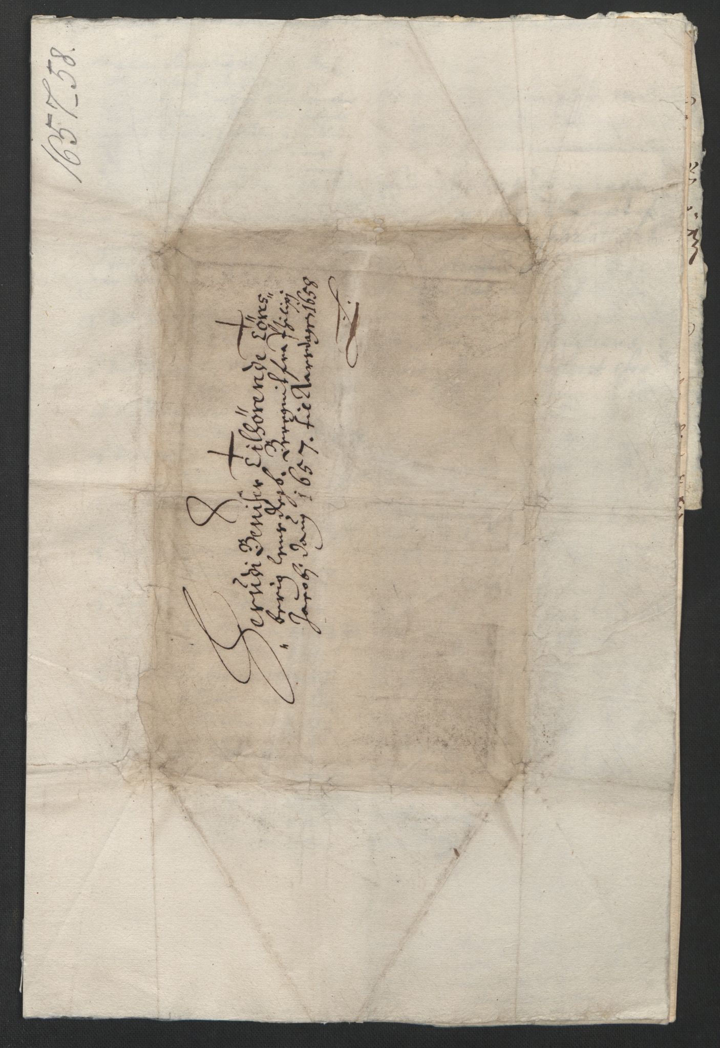 Rentekammeret inntil 1814, Reviderte regnskaper, Lensregnskaper, AV/RA-EA-5023/R/Rb/Rbo/L0033: Tønsberg len, 1655-1658