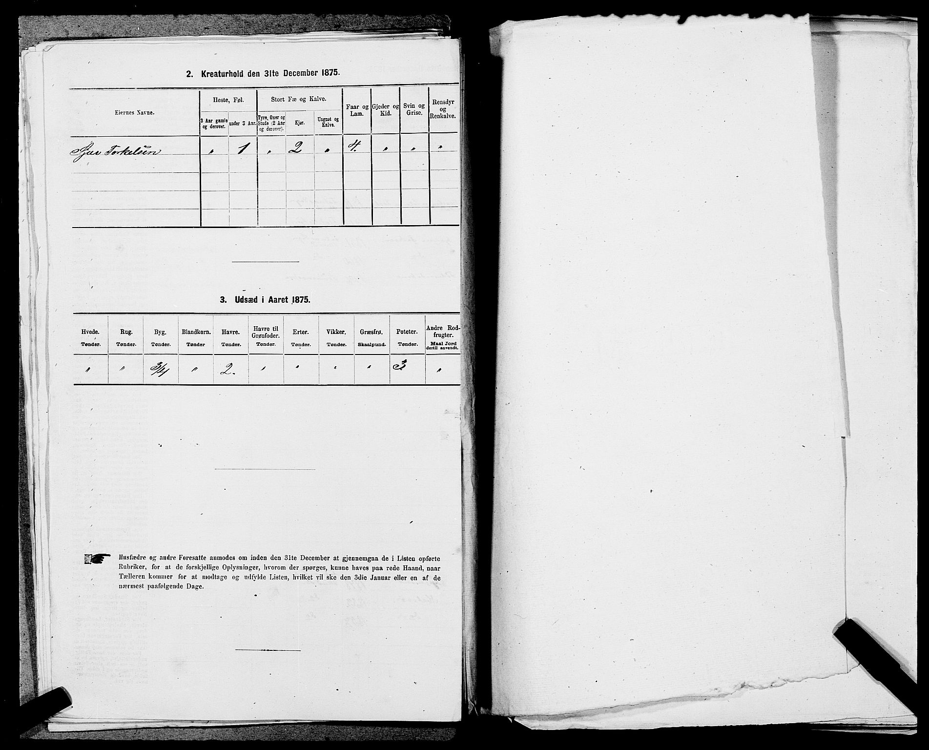 SAST, Folketelling 1875 for 1150L Skudenes prestegjeld, Falnes sokn, Åkra sokn og Ferkingstad sokn, 1875, s. 1462