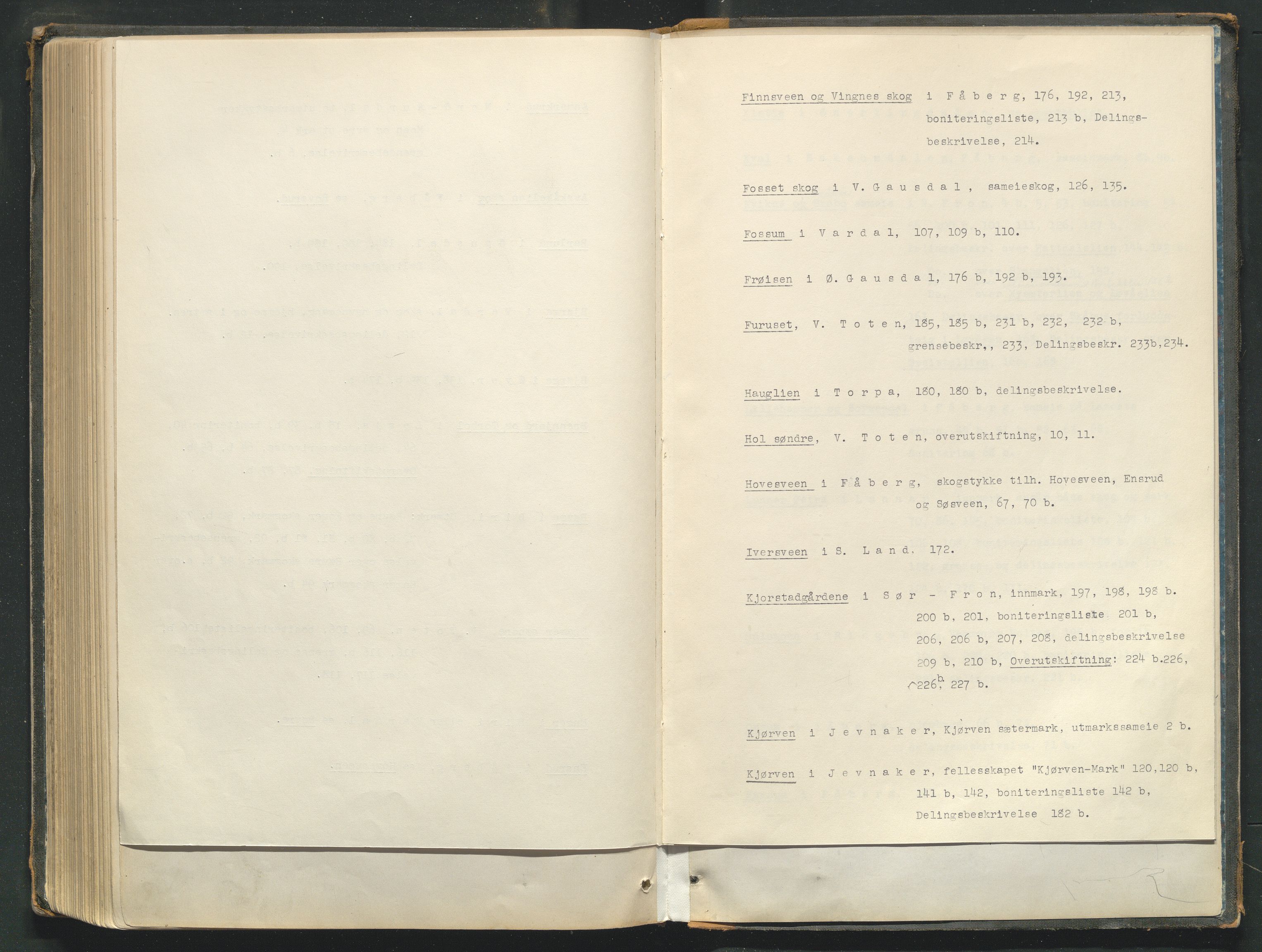 Utskiftningsformannen i Oppland fylke, AV/SAH-JORDSKIFTEO-001/H/Hc/Hcg/L0001/0001: Forhandlingsprotokoller  / Forhandlingsprotokoll - hele Oppland, 1867-1875