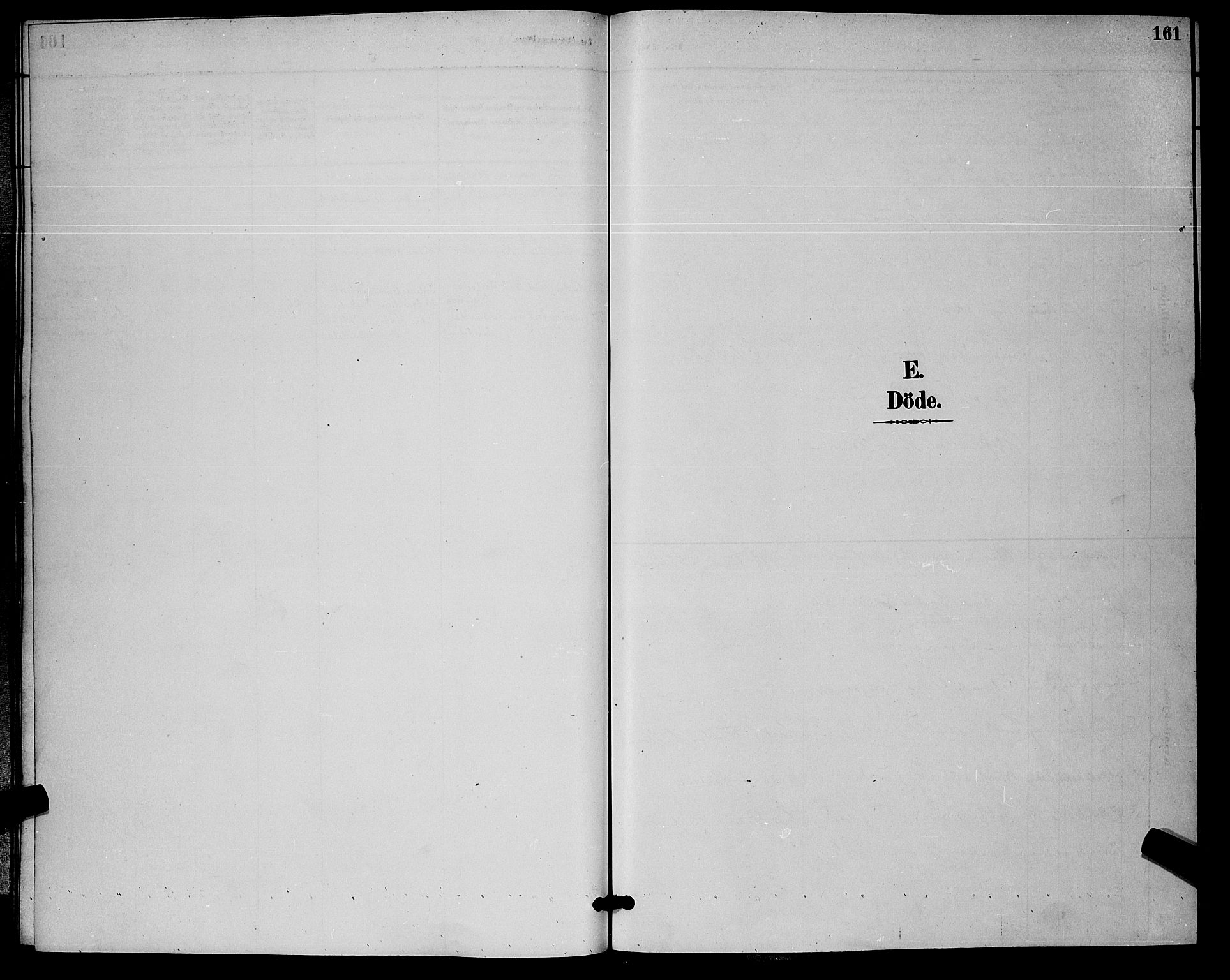 Nore kirkebøker, SAKO/A-238/G/Ga/L0003: Klokkerbok nr. I 3, 1886-1903, s. 161