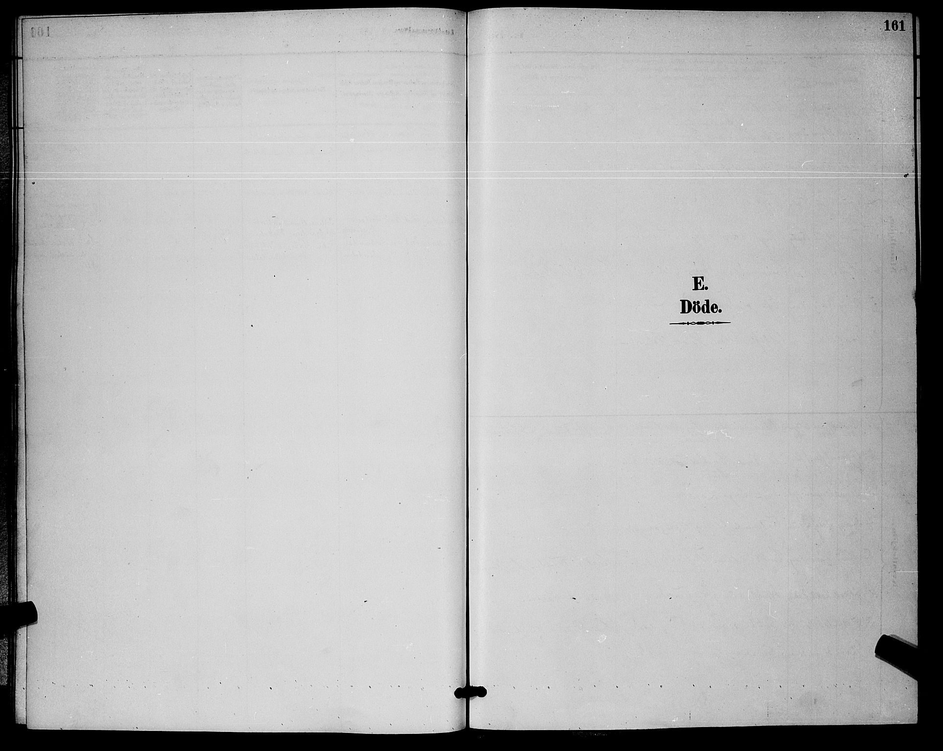 Nore kirkebøker, AV/SAKO-A-238/G/Ga/L0003: Klokkerbok nr. I 3, 1886-1903, s. 161