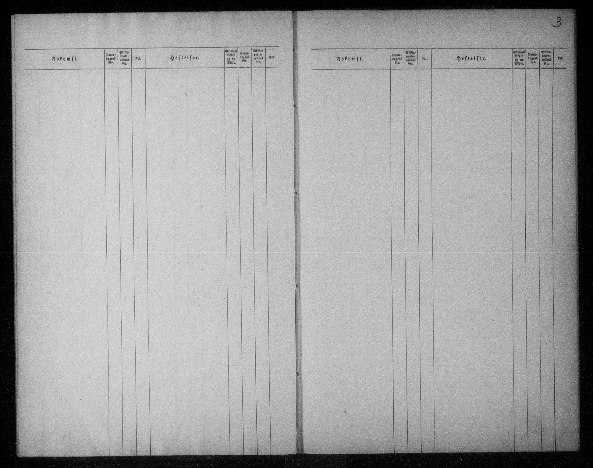 Lister sorenskriveri, SAK/1221-0003/G/Ga/L0010: Panteregister nr. 10, 1738-1810, s. 3