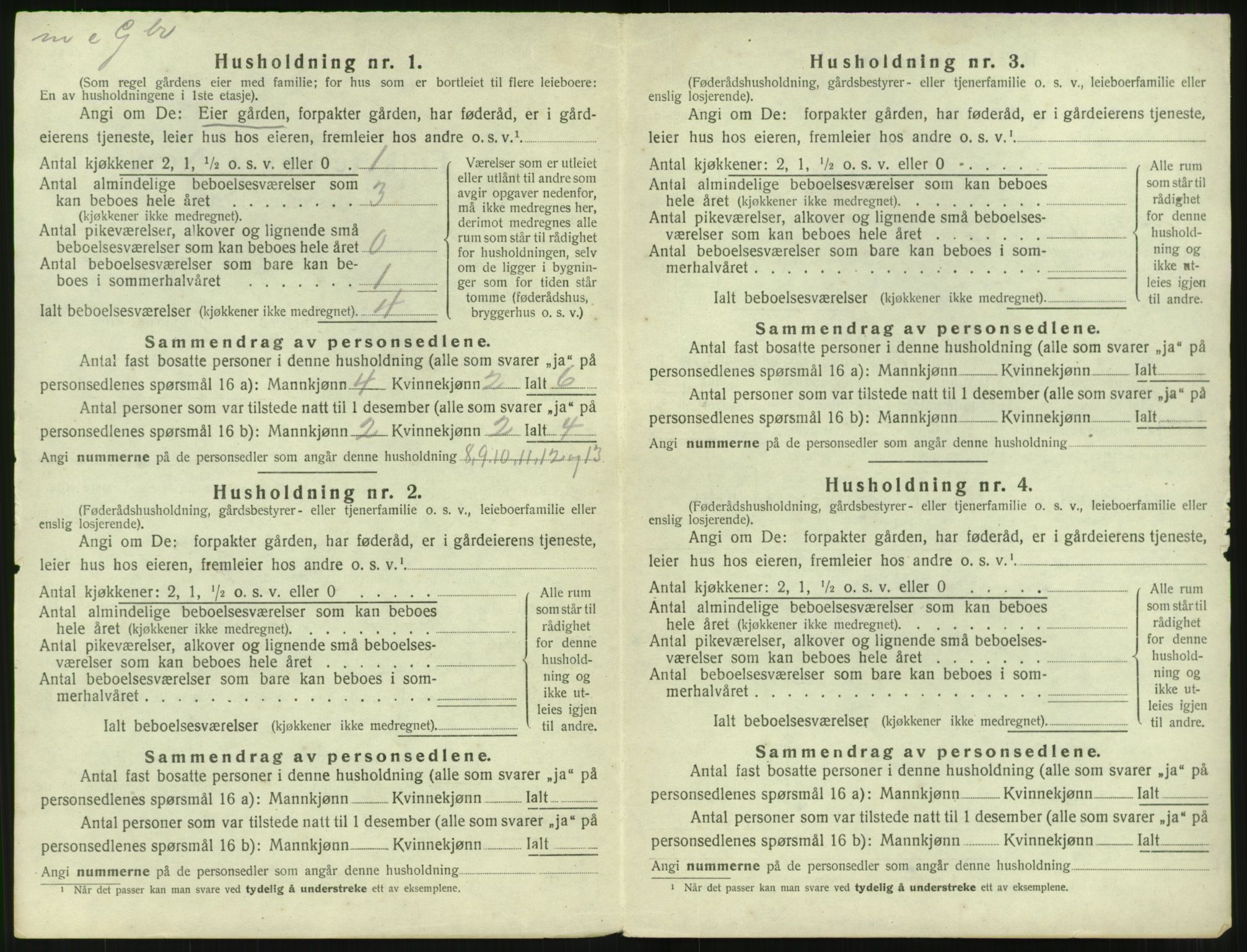 SAST, Folketelling 1920 for 1154 Skjold herred, 1920, s. 41