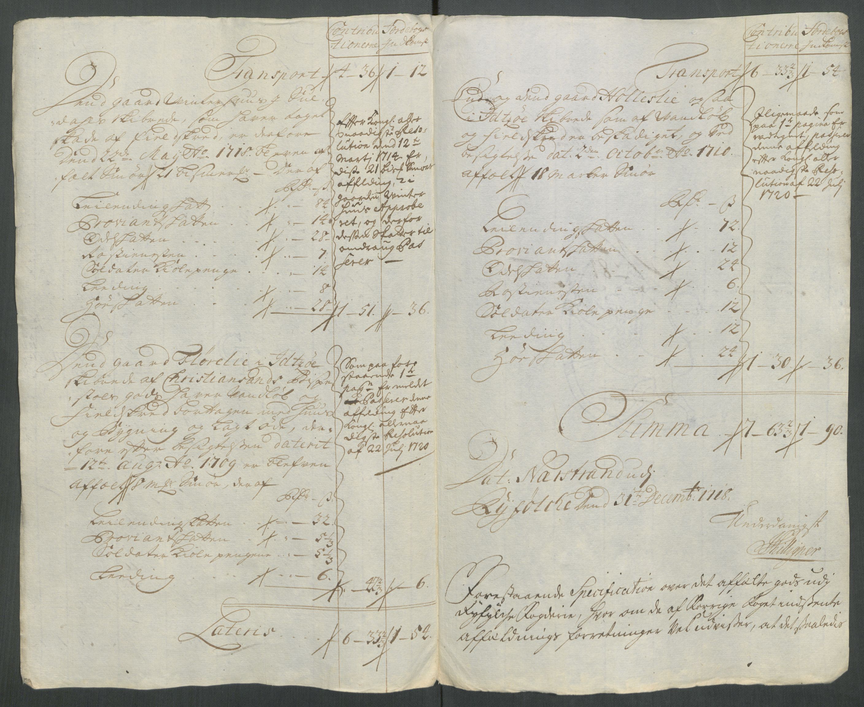 Rentekammeret inntil 1814, Reviderte regnskaper, Fogderegnskap, AV/RA-EA-4092/R47/L2871: Fogderegnskap Ryfylke, 1718, s. 371