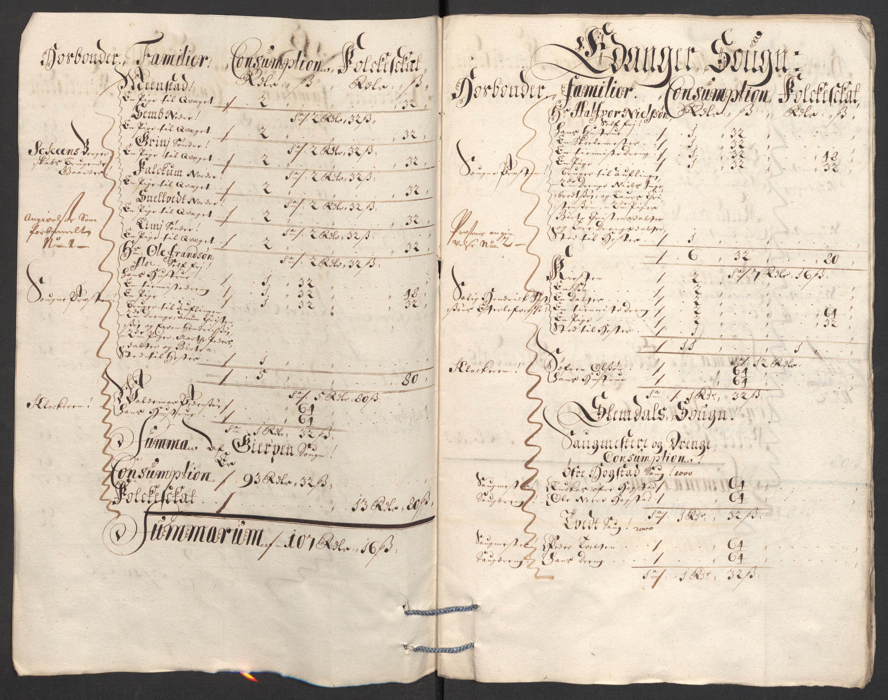 Rentekammeret inntil 1814, Reviderte regnskaper, Fogderegnskap, RA/EA-4092/R36/L2095: Fogderegnskap Øvre og Nedre Telemark og Bamble, 1696, s. 146