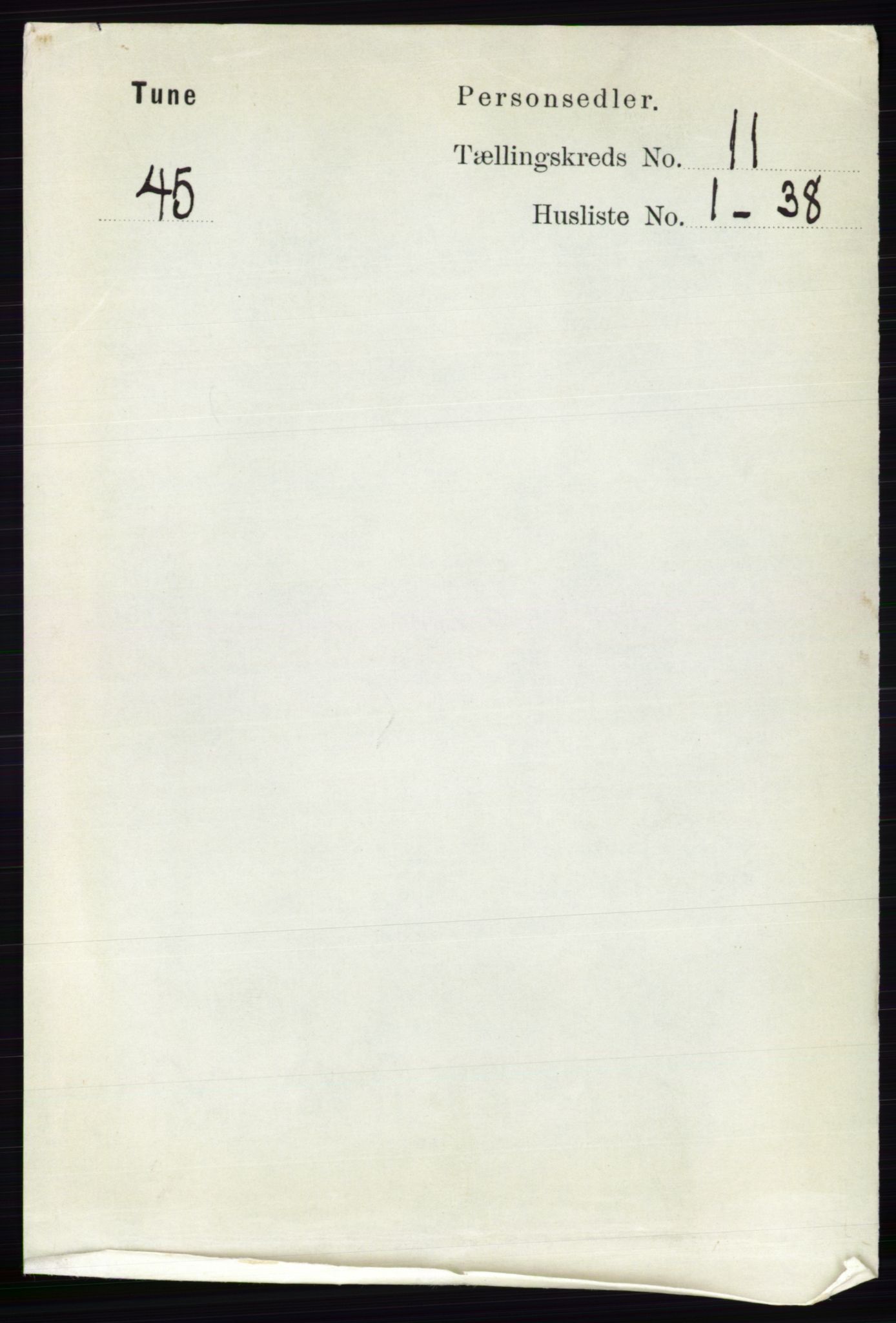 RA, Folketelling 1891 for 0130 Tune herred, 1891, s. 6939