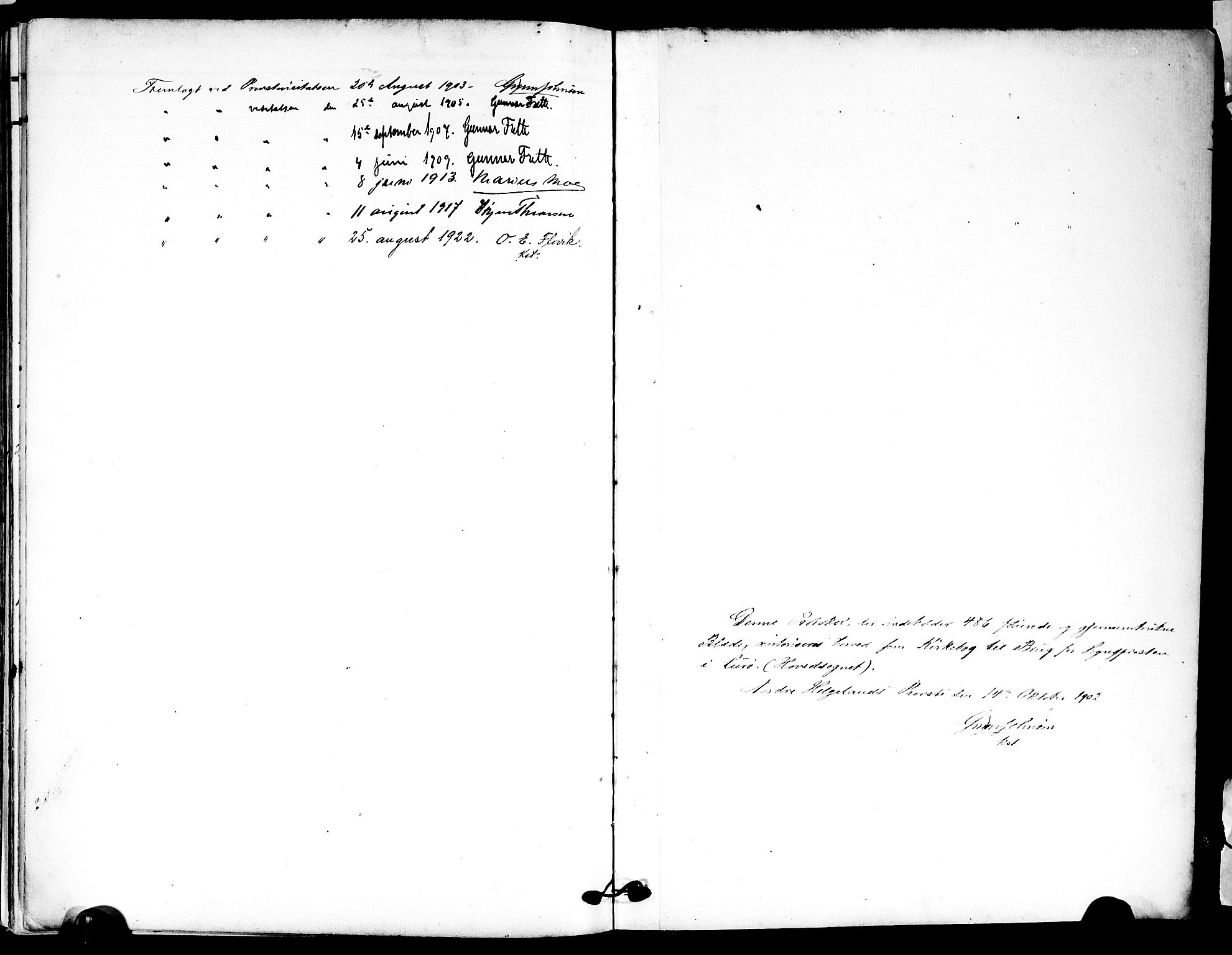 Ministerialprotokoller, klokkerbøker og fødselsregistre - Nordland, SAT/A-1459/839/L0569: Ministerialbok nr. 839A06, 1903-1922
