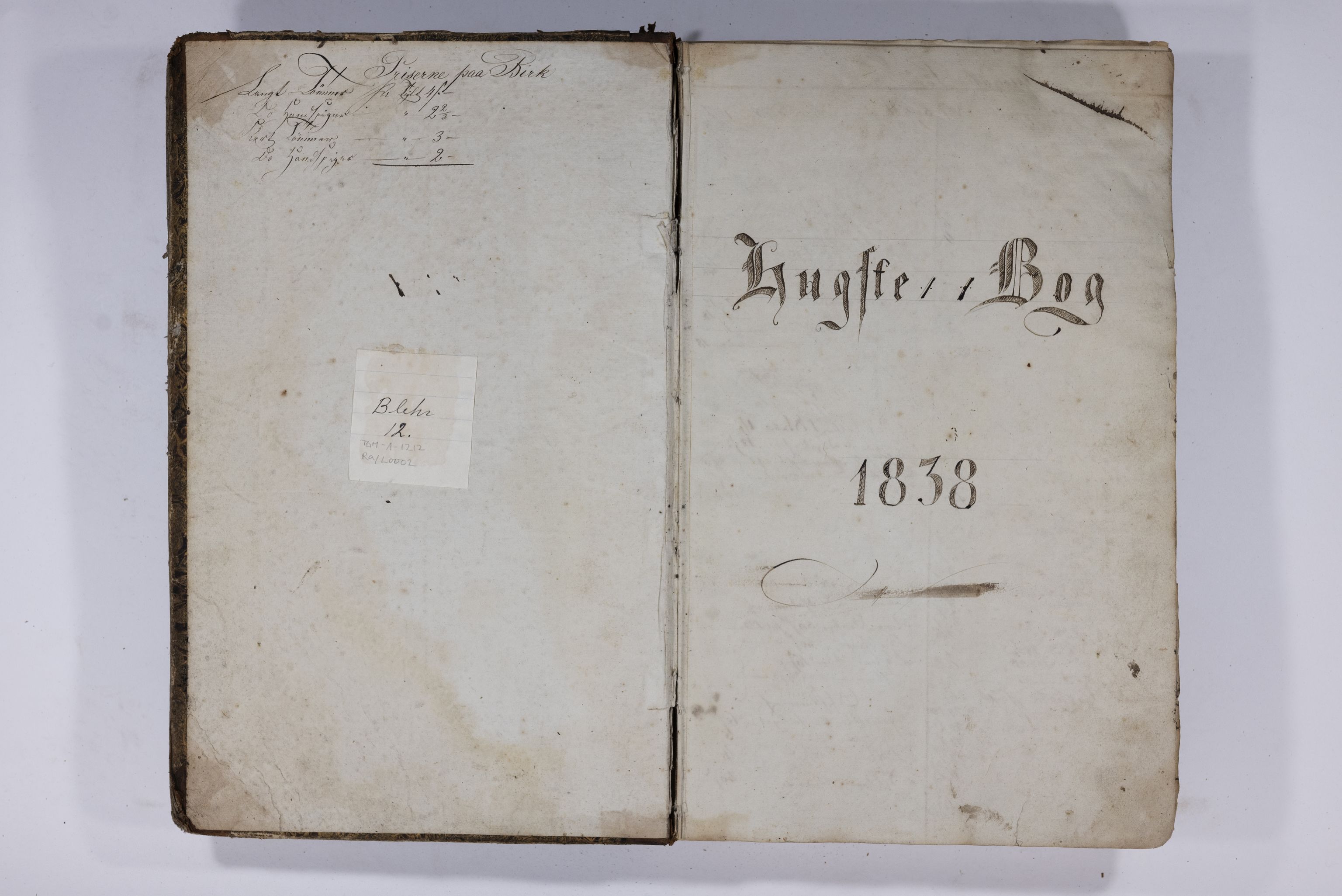 Blehr/ Kjellestad, TEMU/TGM-A-1212/R/Ra/L0002: Hugste bog, 1838-1840, s. 2