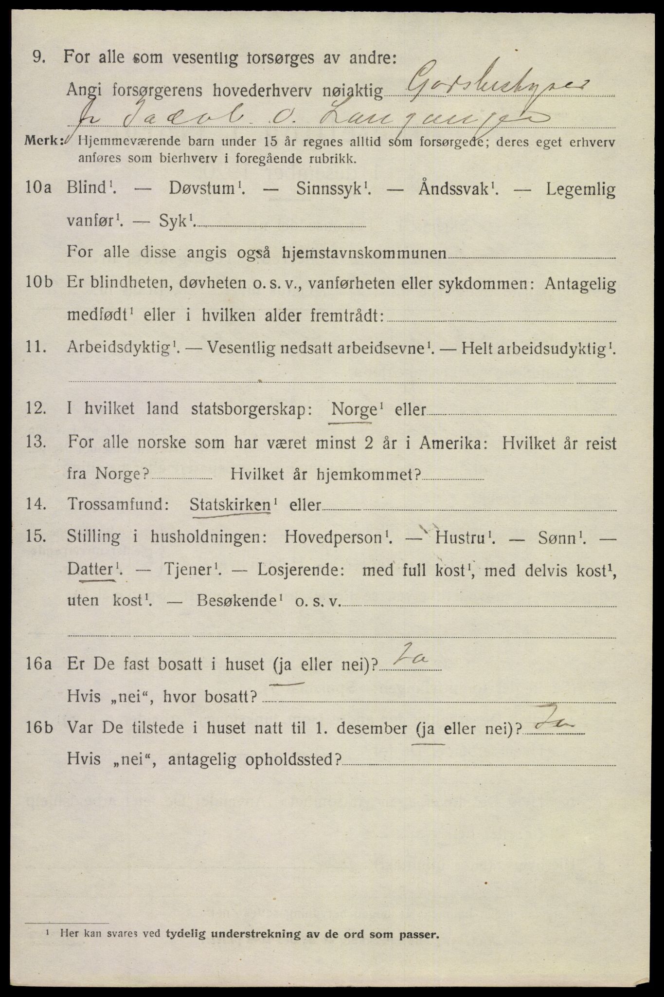 SAKO, Folketelling 1920 for 0813 Eidanger herred, 1920, s. 4111