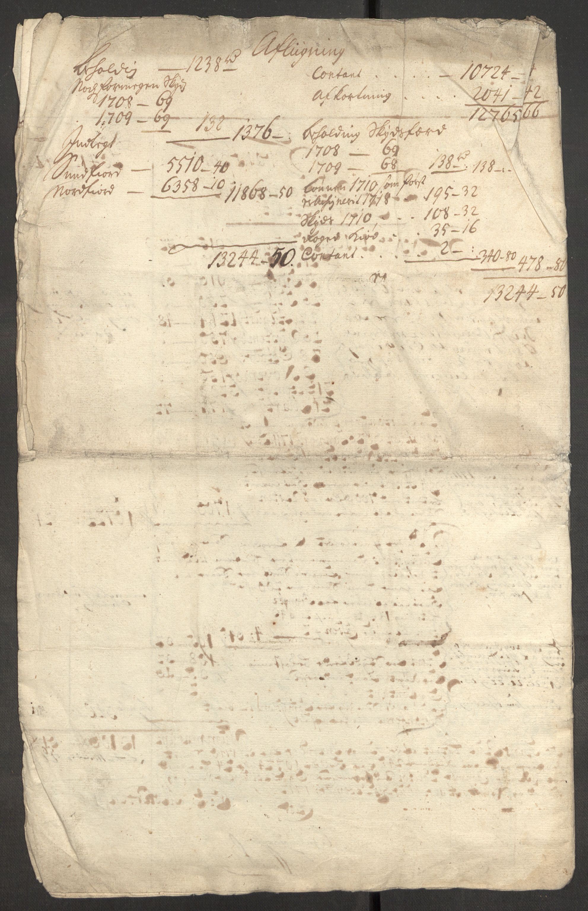 Rentekammeret inntil 1814, Reviderte regnskaper, Fogderegnskap, AV/RA-EA-4092/R53/L3433: Fogderegnskap Sunn- og Nordfjord, 1710-1711, s. 19