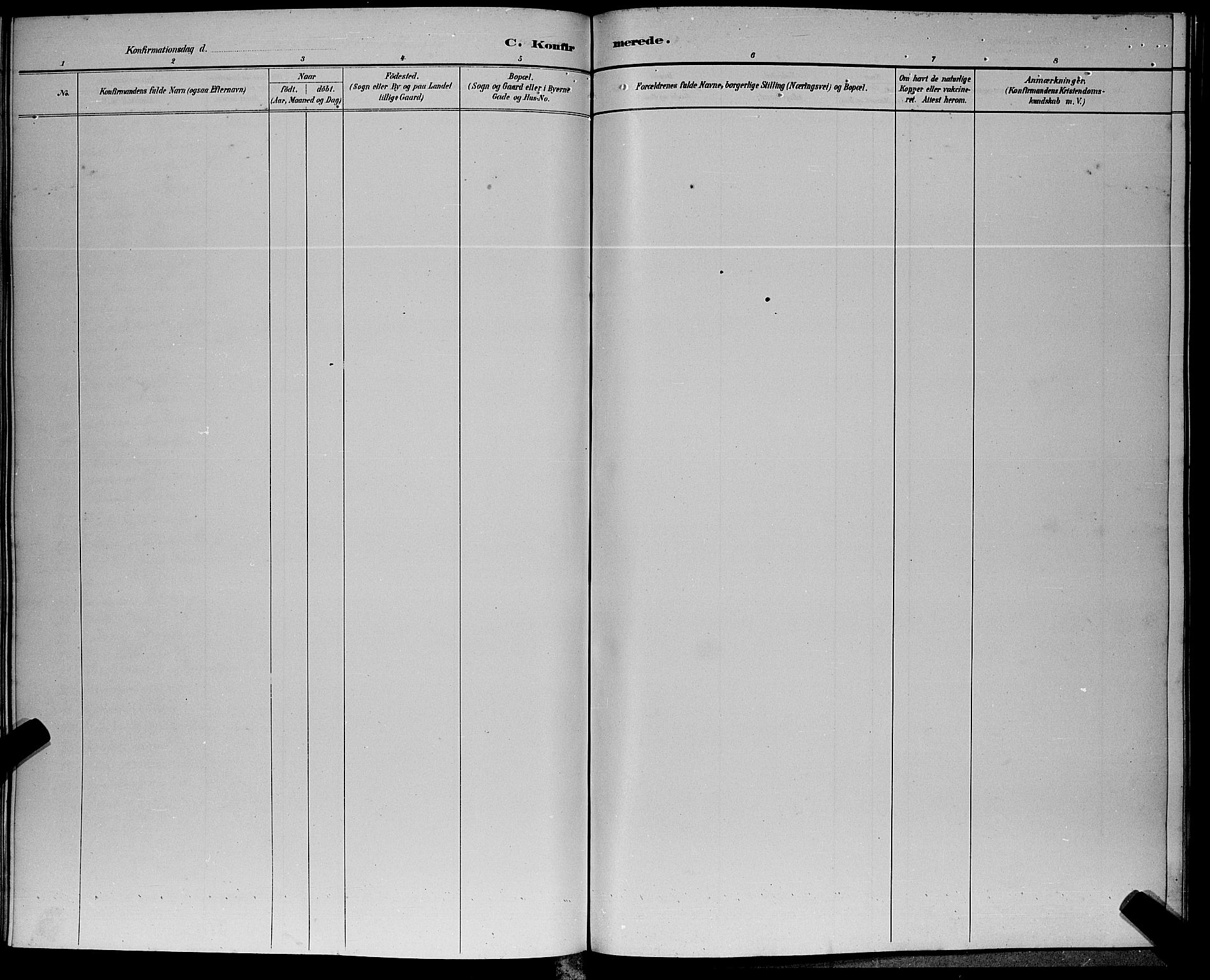 Hønefoss kirkebøker, AV/SAKO-A-609/G/Ga/L0002: Klokkerbok nr. 2, 1888-1904