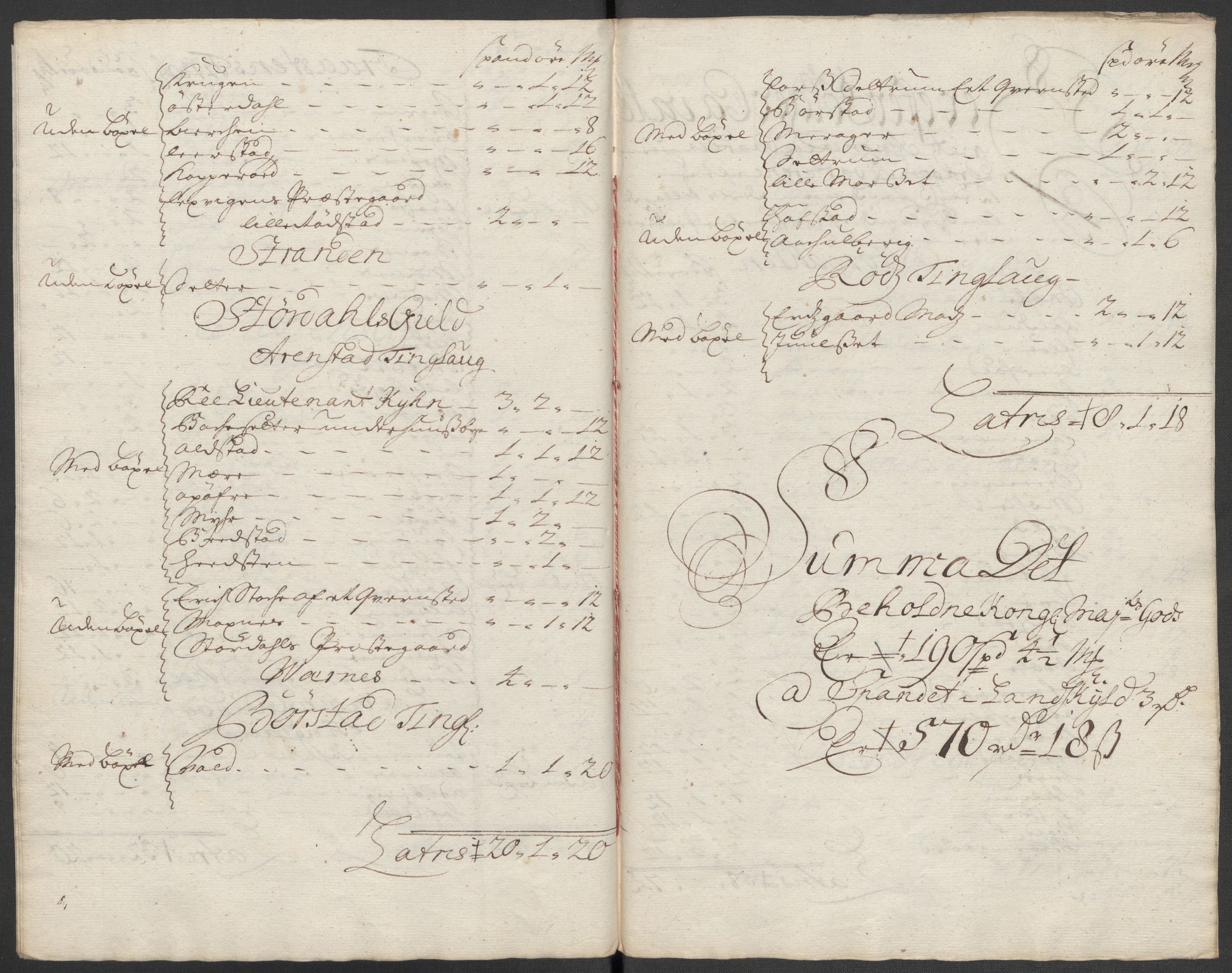 Rentekammeret inntil 1814, Reviderte regnskaper, Fogderegnskap, RA/EA-4092/R62/L4202: Fogderegnskap Stjørdal og Verdal, 1712, s. 172