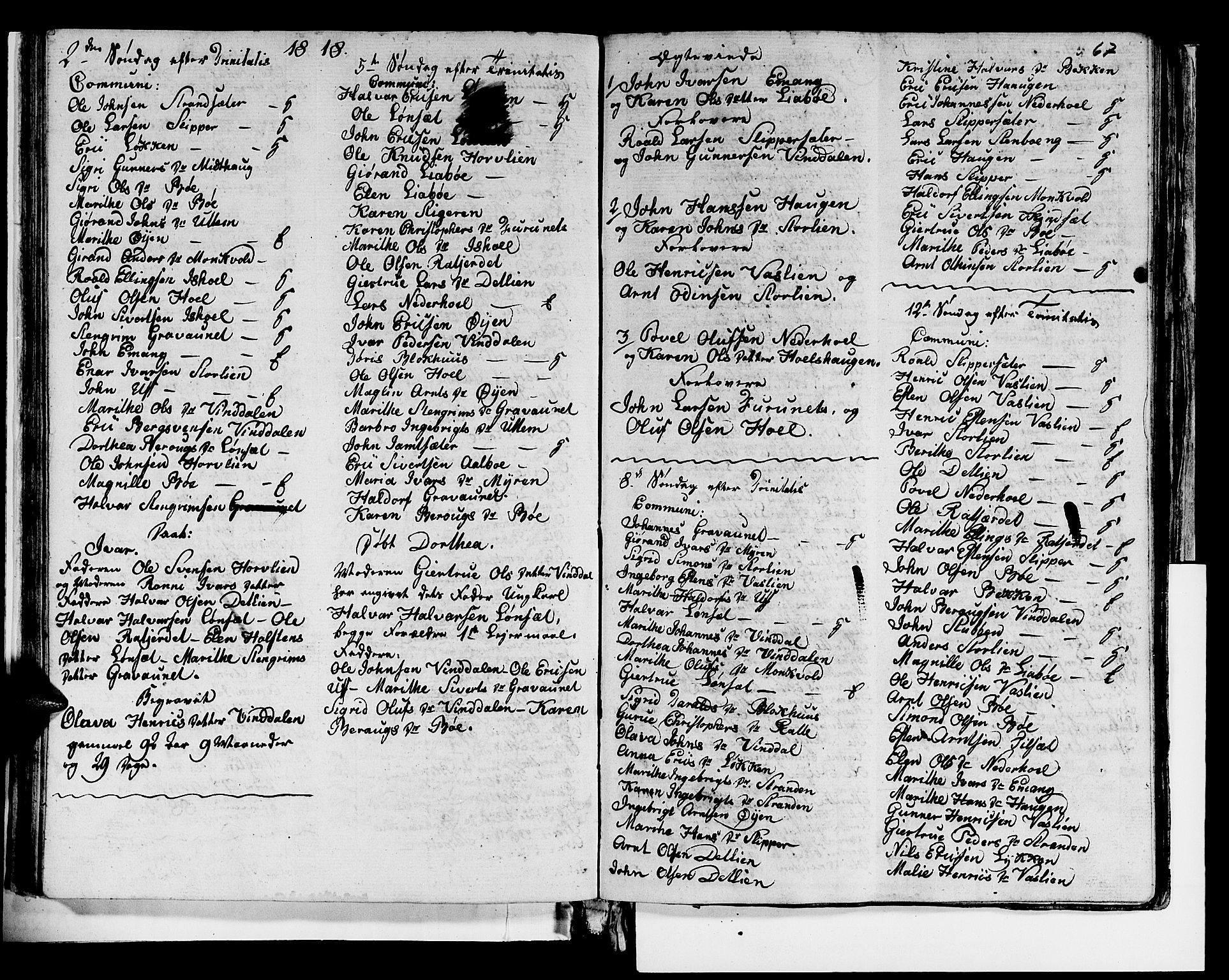 Ministerialprotokoller, klokkerbøker og fødselsregistre - Sør-Trøndelag, SAT/A-1456/679/L0921: Klokkerbok nr. 679C01, 1792-1840, s. 67