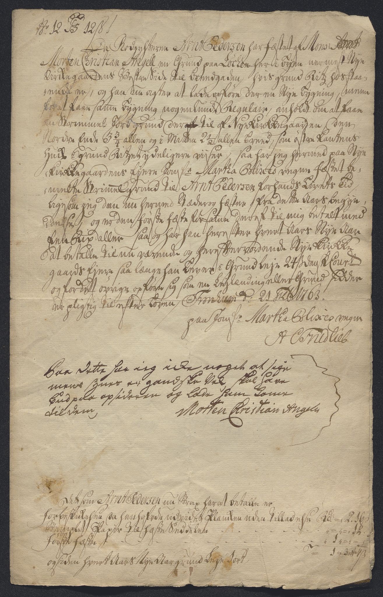 Tellefsen, Johan Christian, AV/RA-PA-0792/Fa/L0001: --, 1738-1856, s. 119